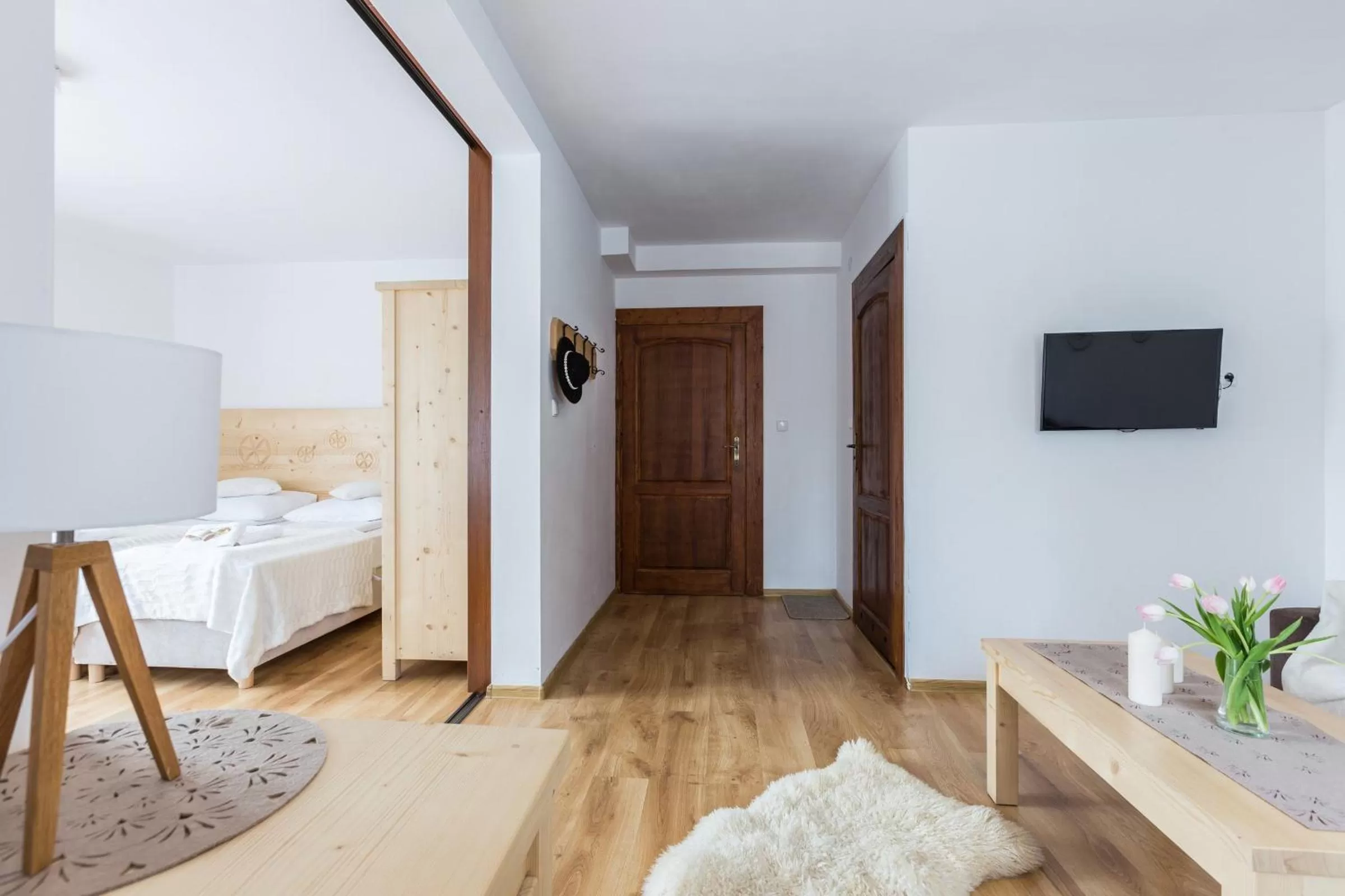 Photo of the whole room, Bed in Willa Baciarka-basen, sauny i jacuzzi