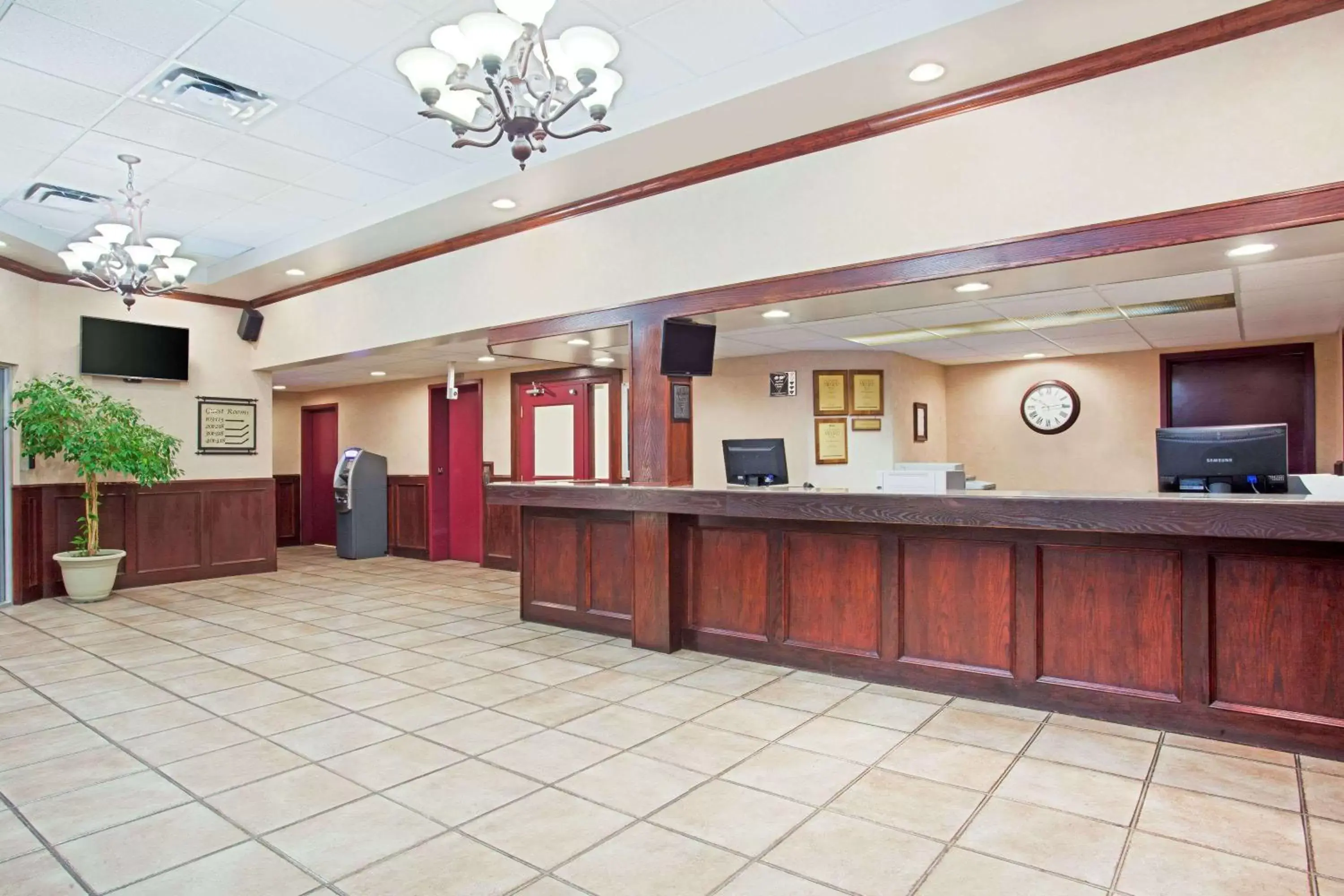 Lobby or reception, Lobby/Reception in Ramada by Wyndham Red Deer Hotel & Suites