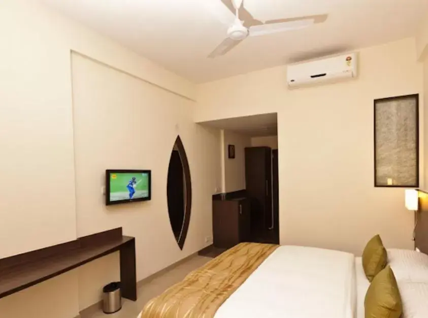 Bed in Mallige Residency Bed in Mallige Residency