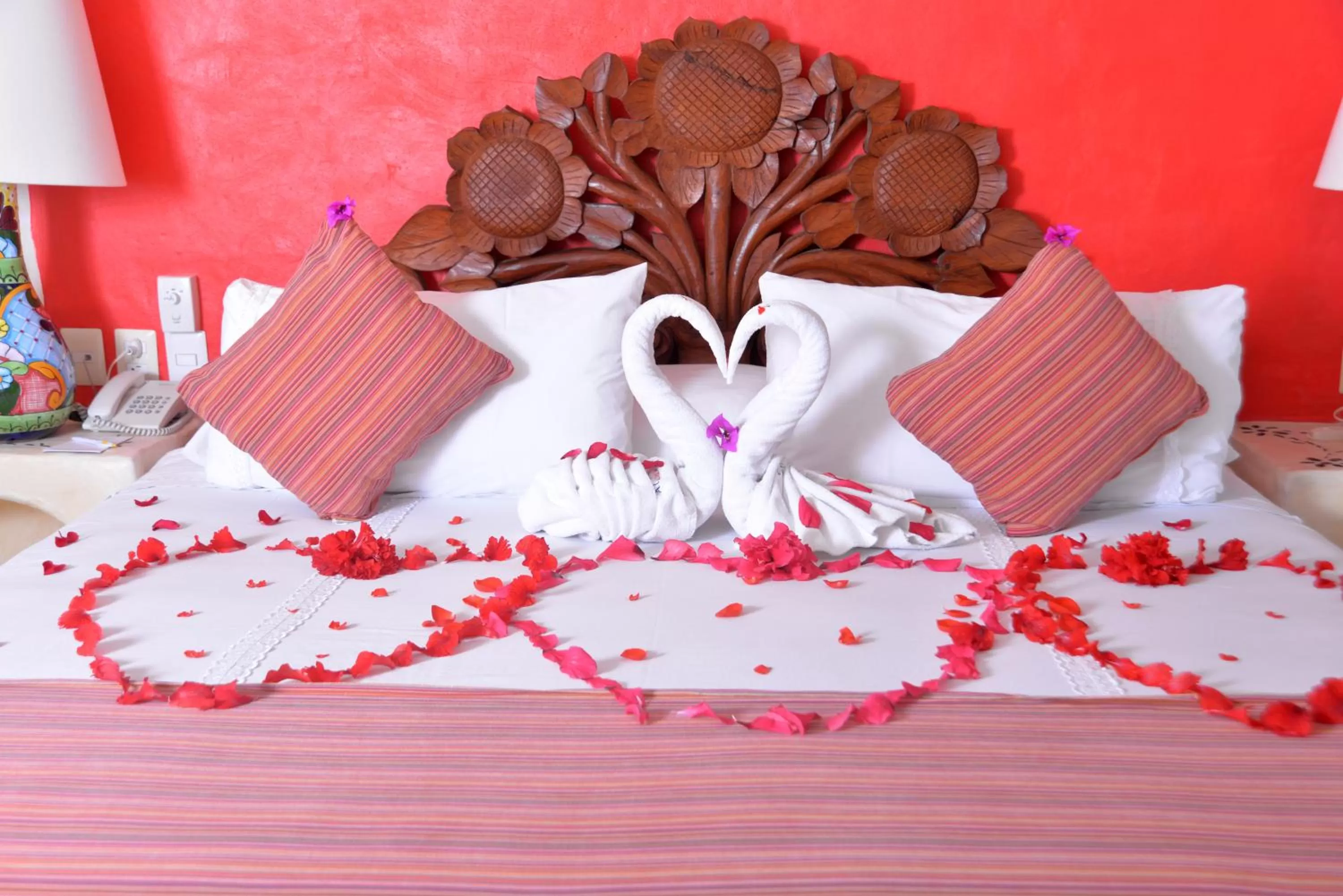 Bed in Hotel Aura del Mar