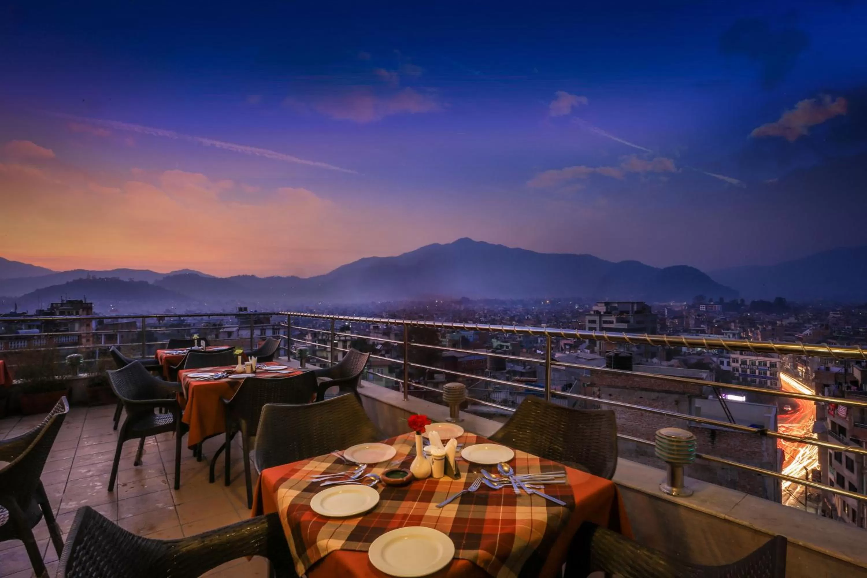 Balcony/Terrace in Hotel Manang - Thamel, Kathmandu