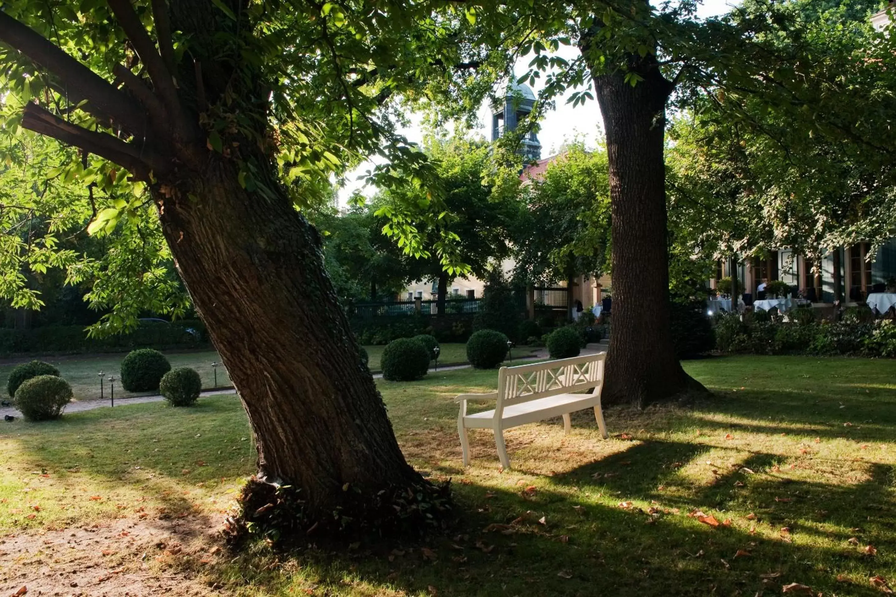 Garden in Hotel Villa Sorgenfrei & Restaurant Atelier Sanssouci