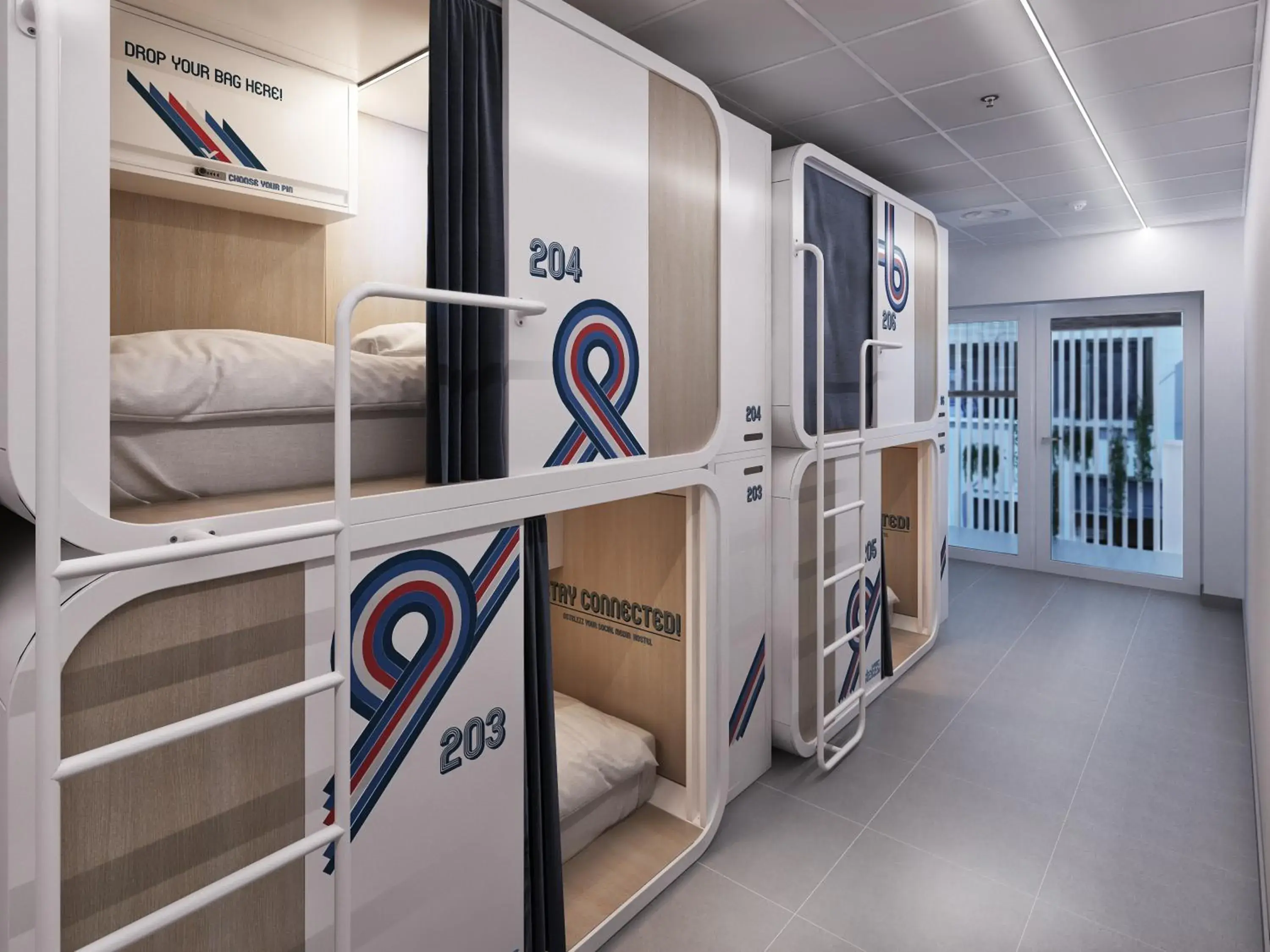 Bunk Bed in Ostelzzz Milano