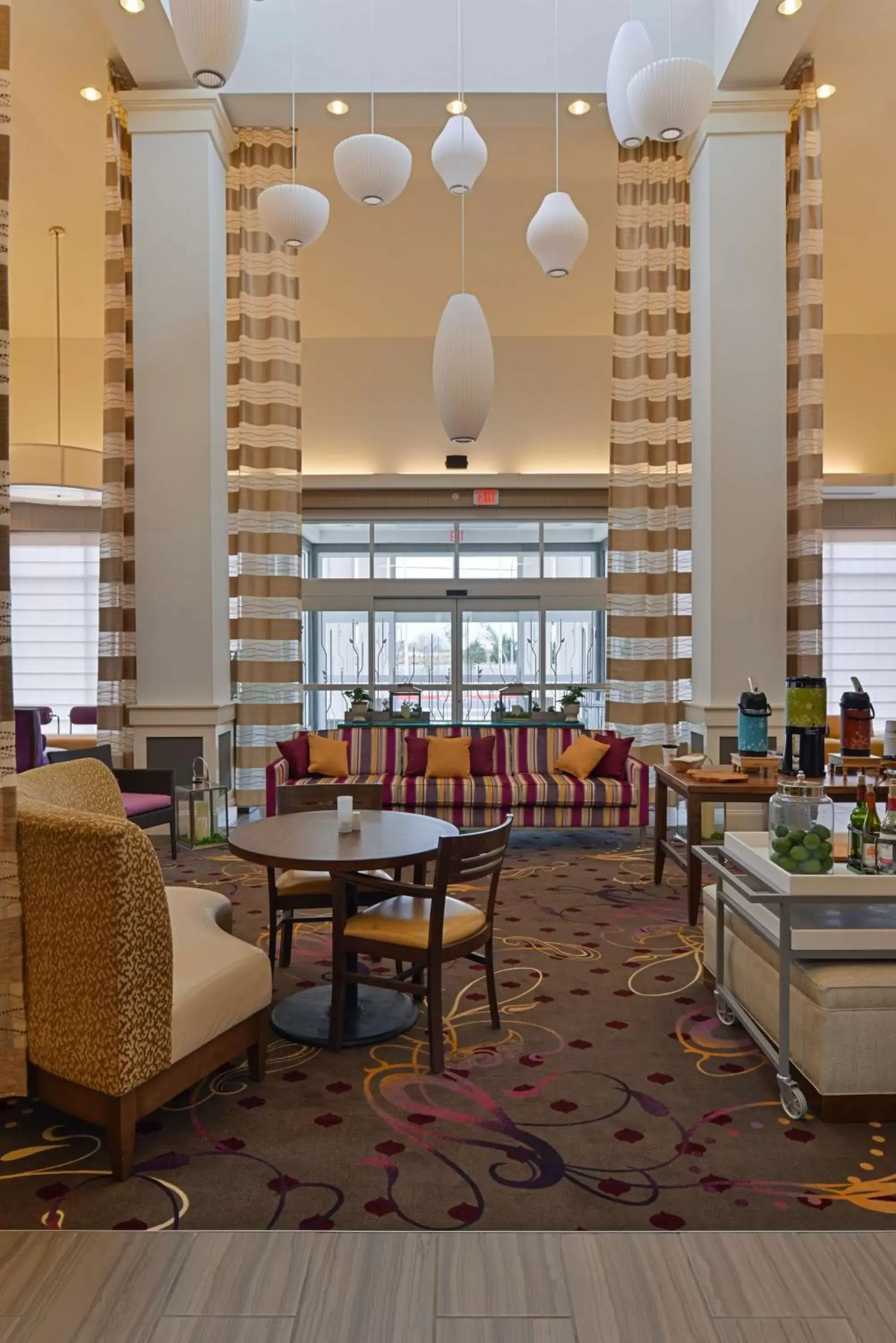 Lobby or reception, Restaurant/Places to Eat in Hilton Garden Inn Hobbs