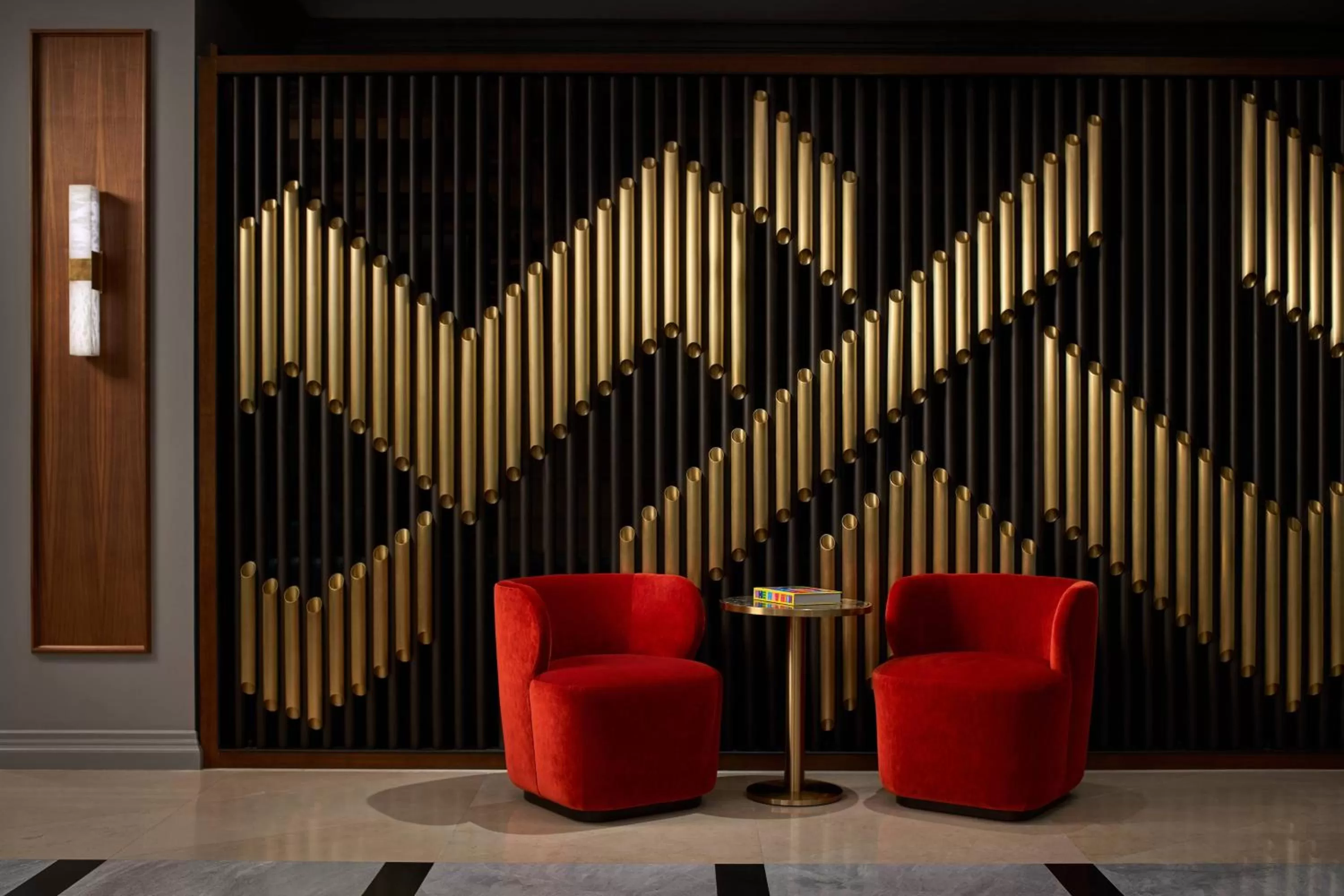 Lobby or reception in The Opus Westchester, Autograph Collection