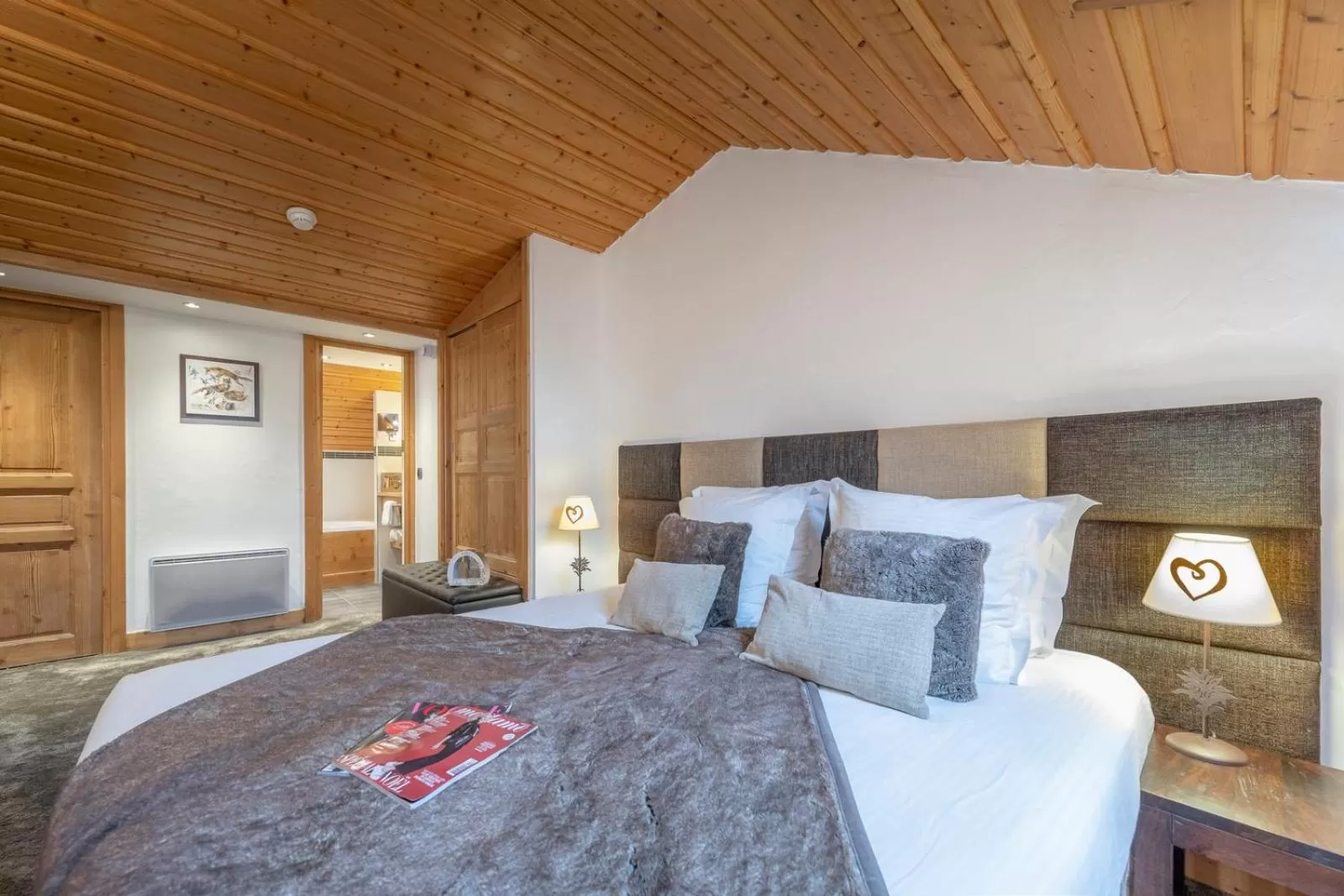 Bedroom, Bed in Hotel La Chaudanne