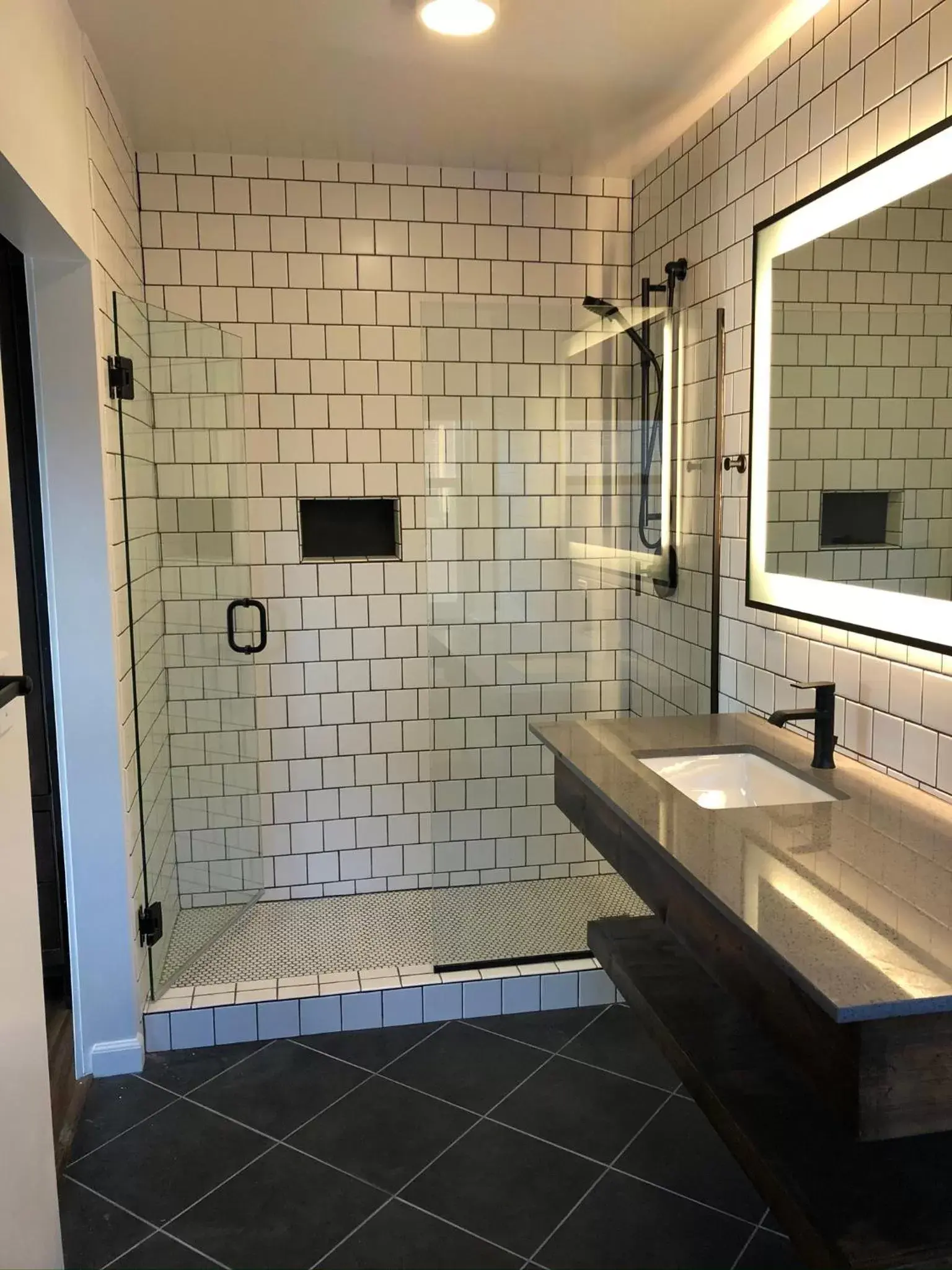 Shower, Bathroom in Hotel Indigo Spokane Downtown, an IHG Hotel