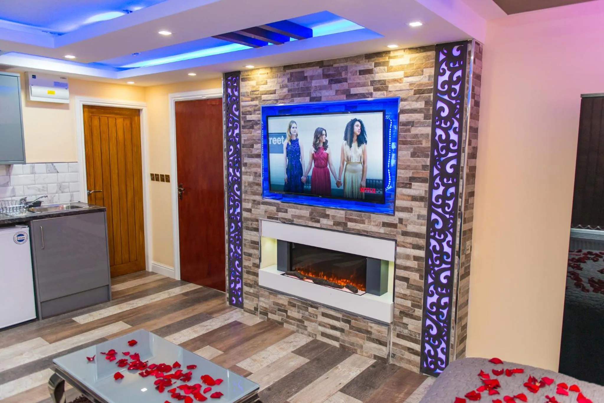 Bedroom in Sawrey Serviced Apartments