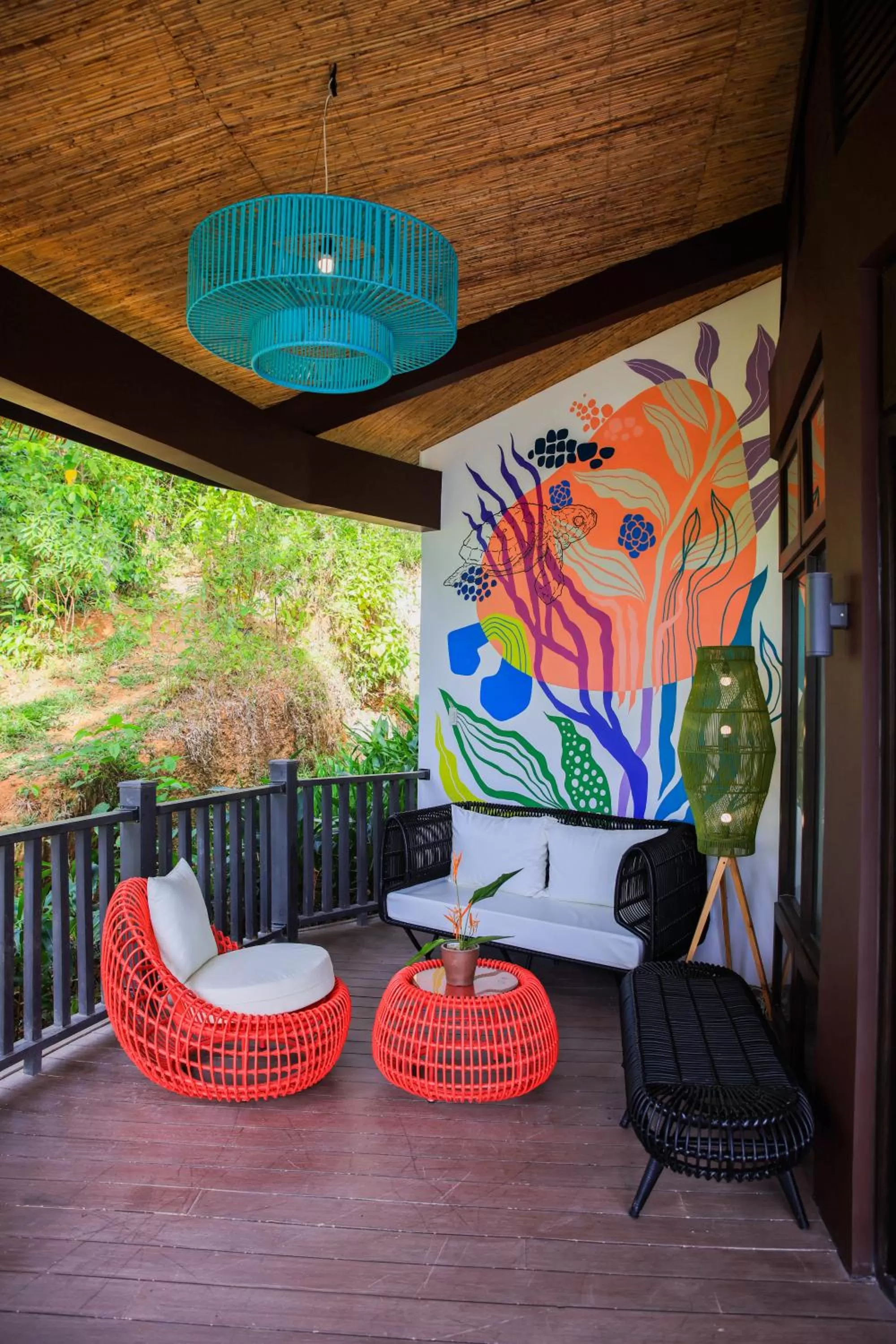 Balcony/Terrace in Lihim Resorts