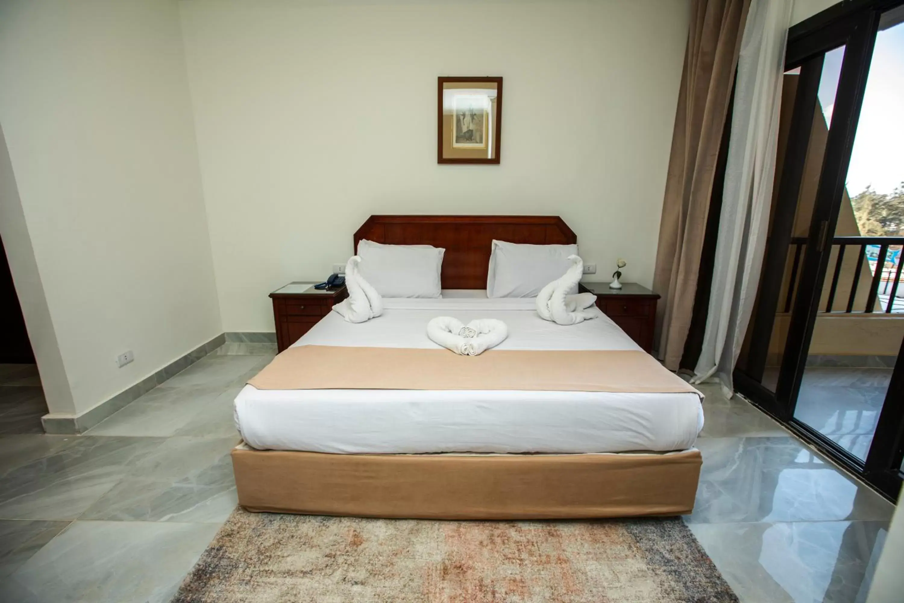 Bed in AIFU Hotel El Montazah Alexandria