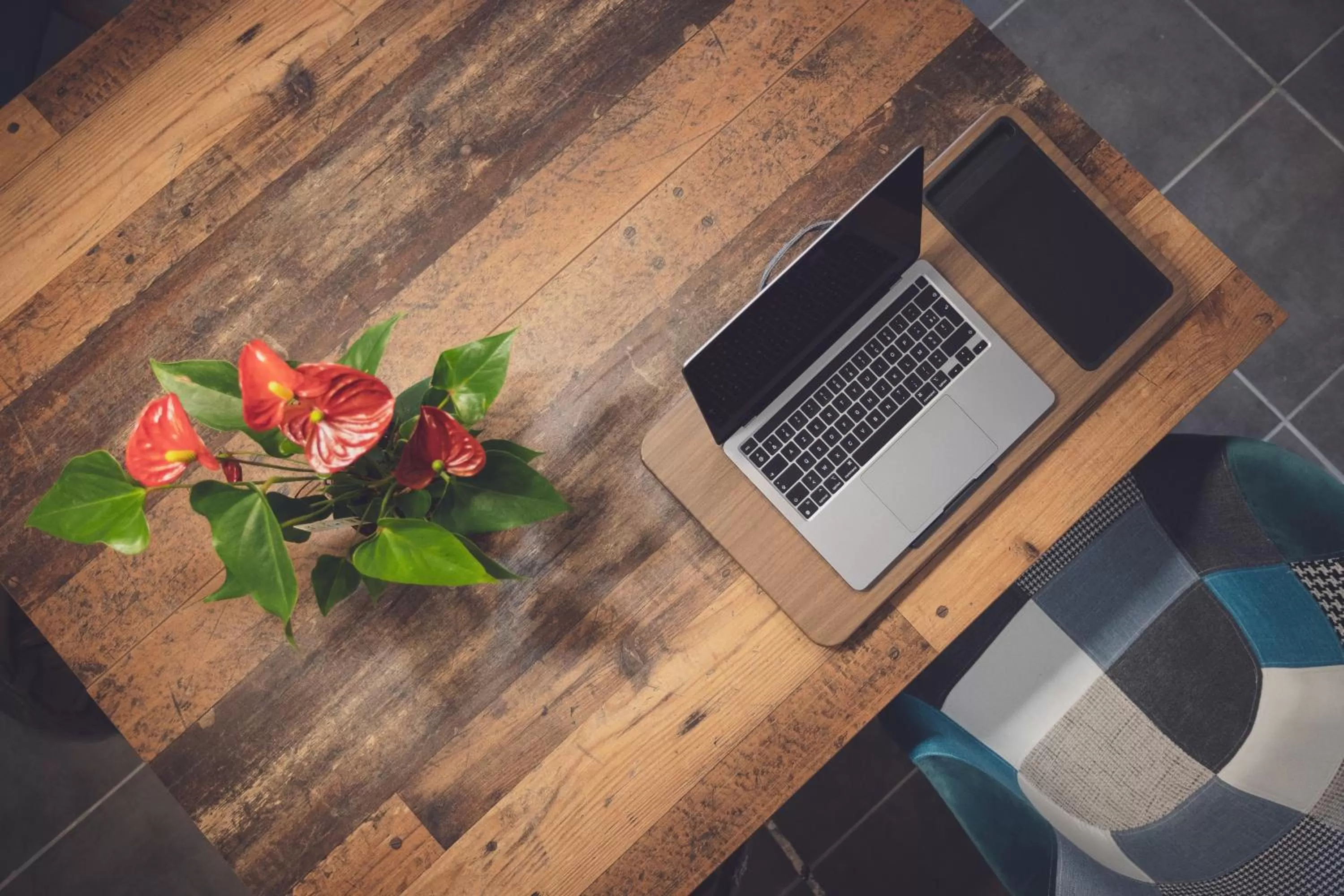 Lobby or reception in La Côte de Lumière