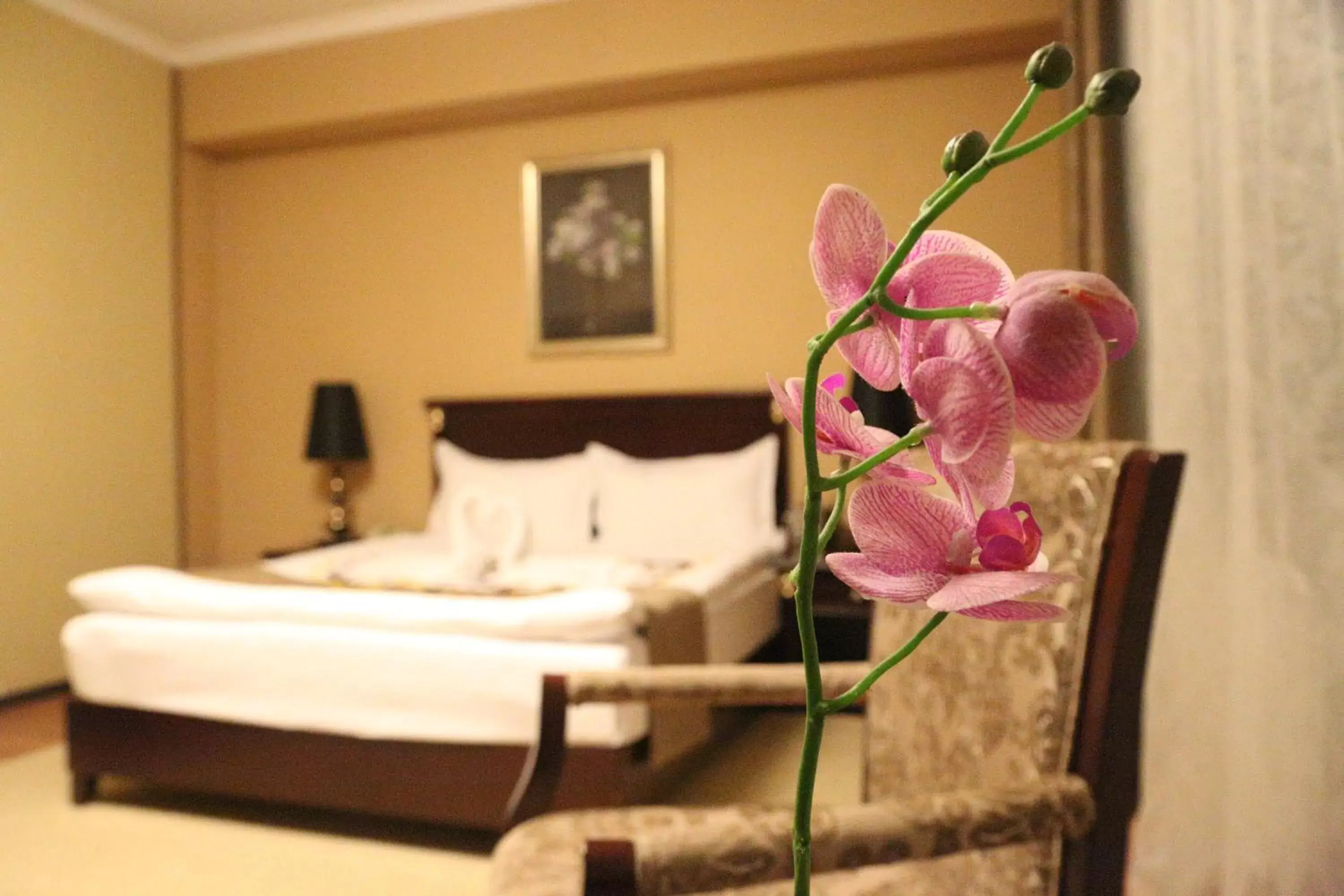 Bed in REIKARTZ PARK ASTANA ex-Royal Park Hotel & SPA