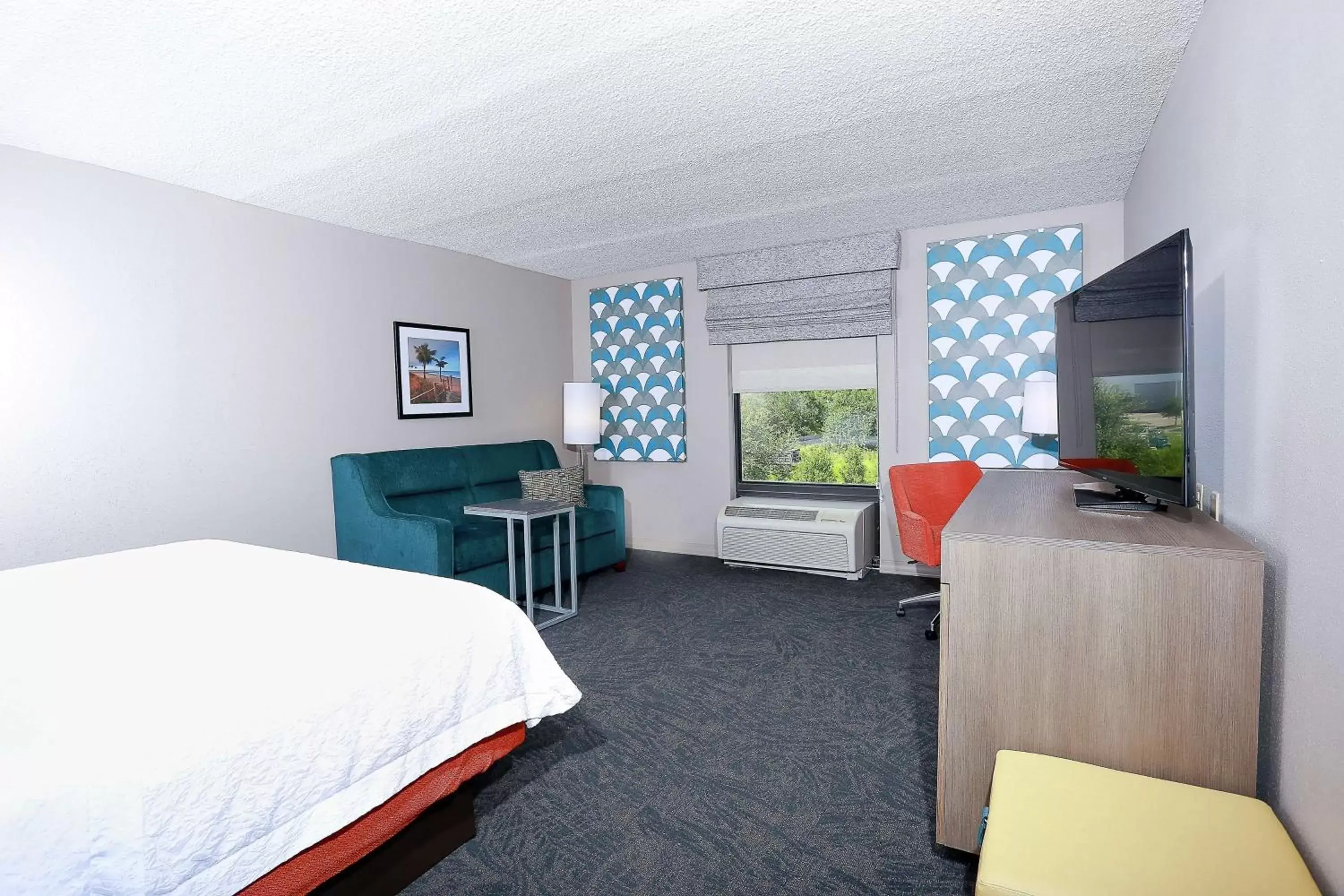 Bedroom in Hampton Inn & Suites Tampa-Wesley Chapel