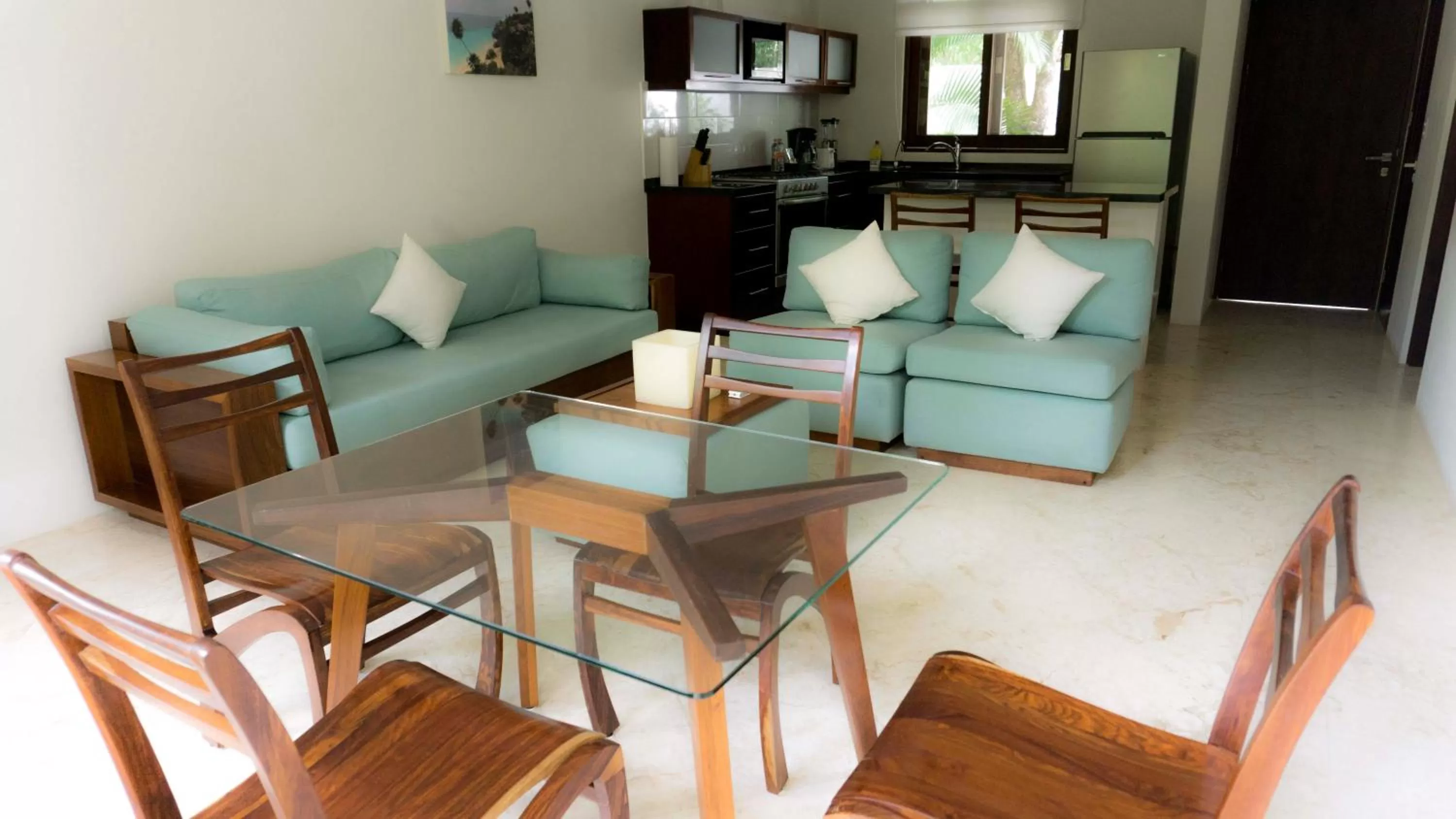 Living room in Intima Resort Tulum Adults Only (Clothing Optional)