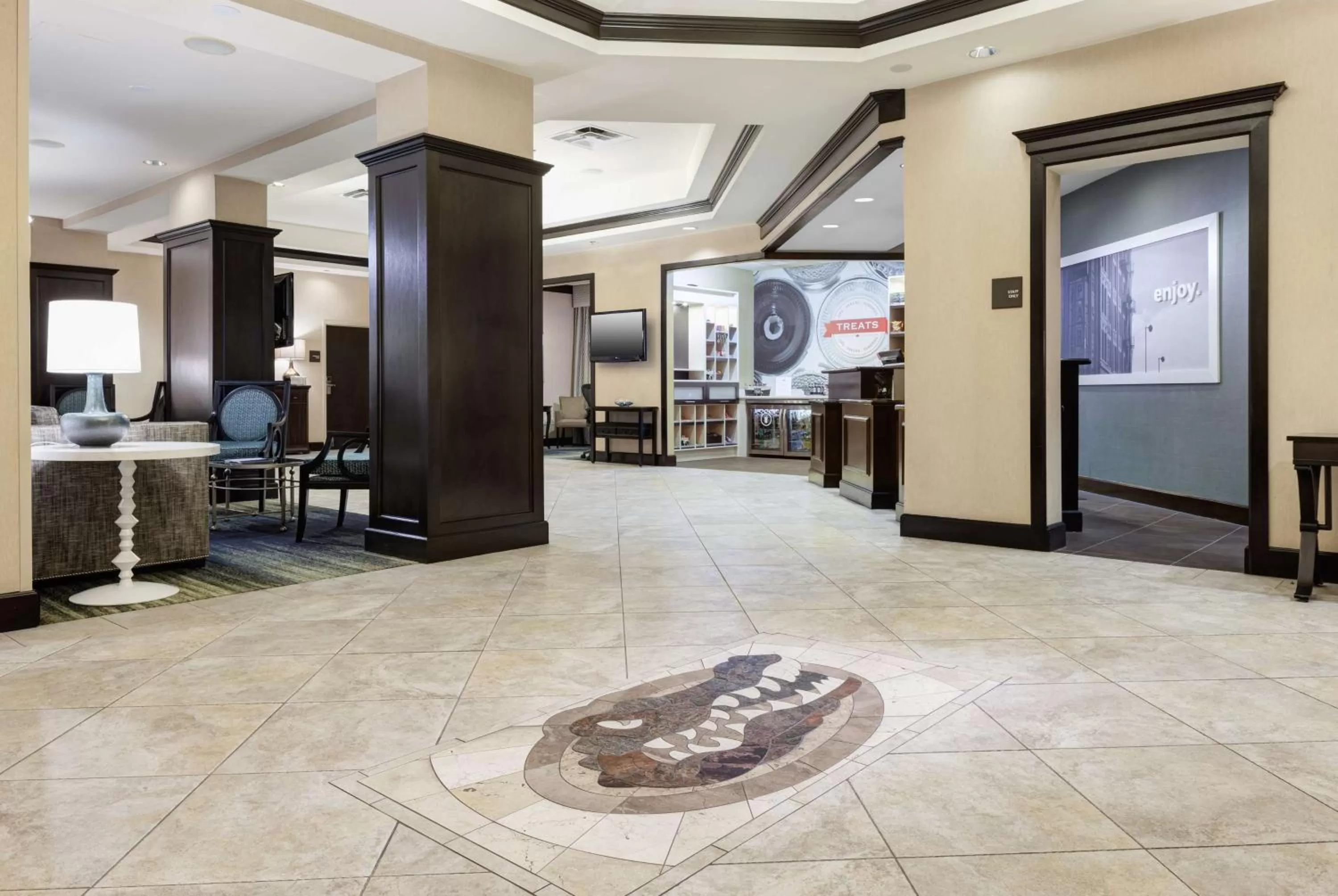 Lobby or reception in Hampton Inn & Suites Gainesville Downtown