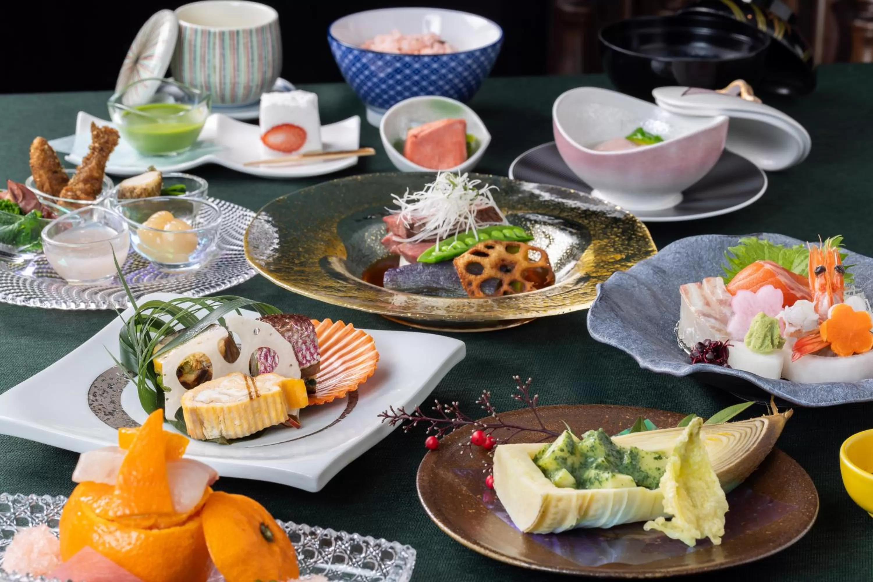 Restaurant/places to eat in Matsumoto Hotel Kagetsu