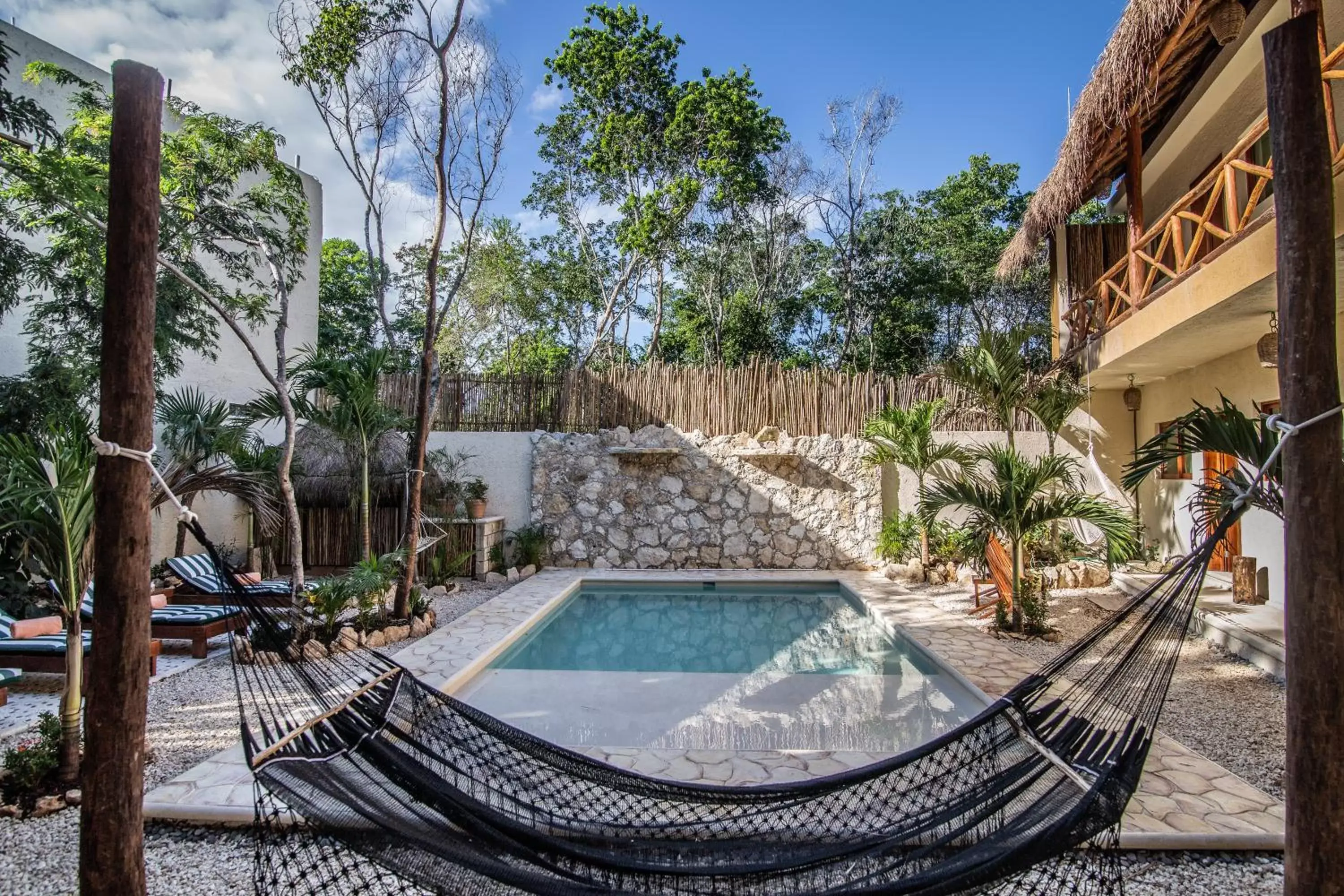 Property building, Swimming Pool in Aldea San Lam - Oasis Of Tulum