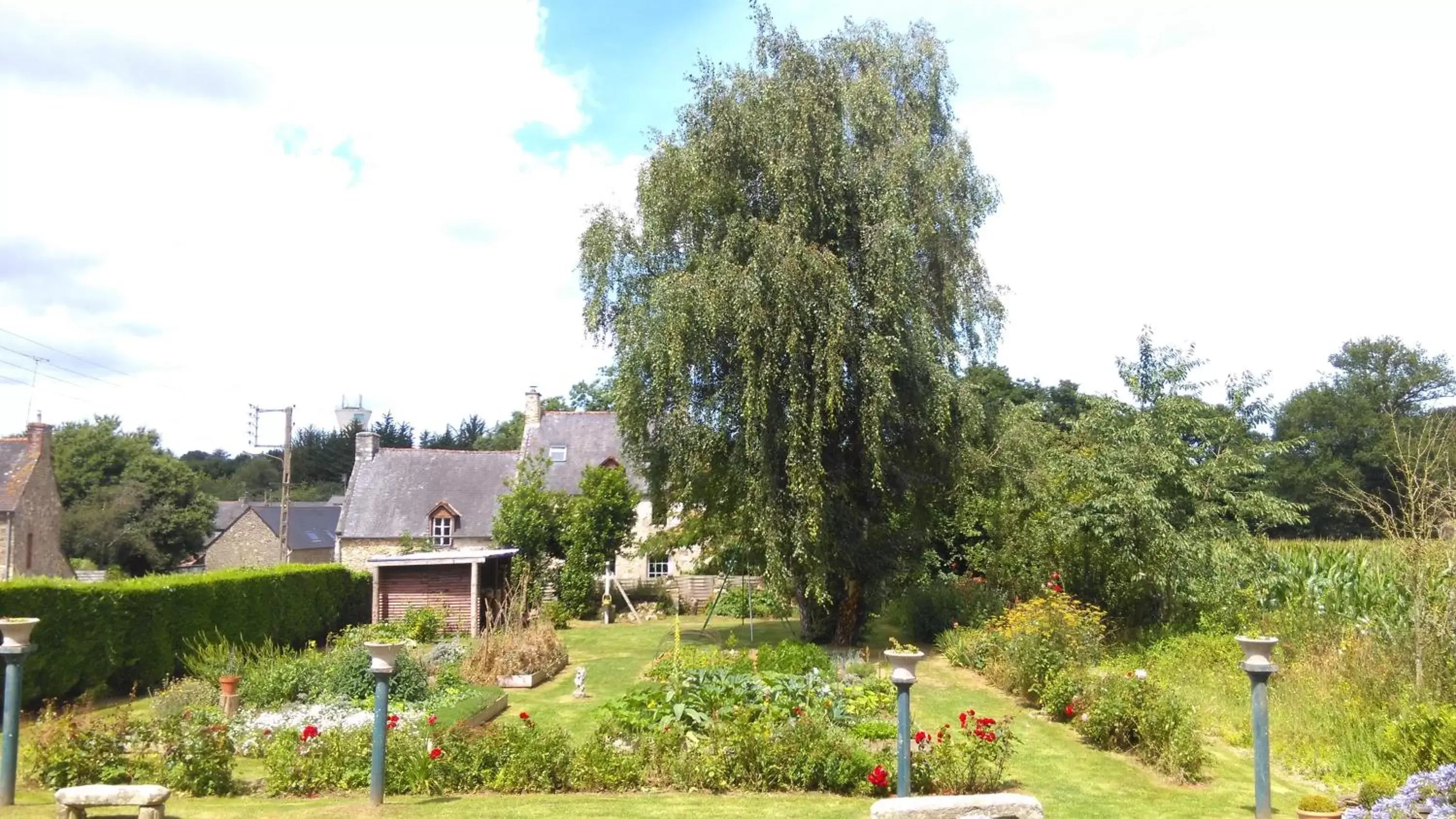 Garden view, Garden in Le Manoir de la Bigotière