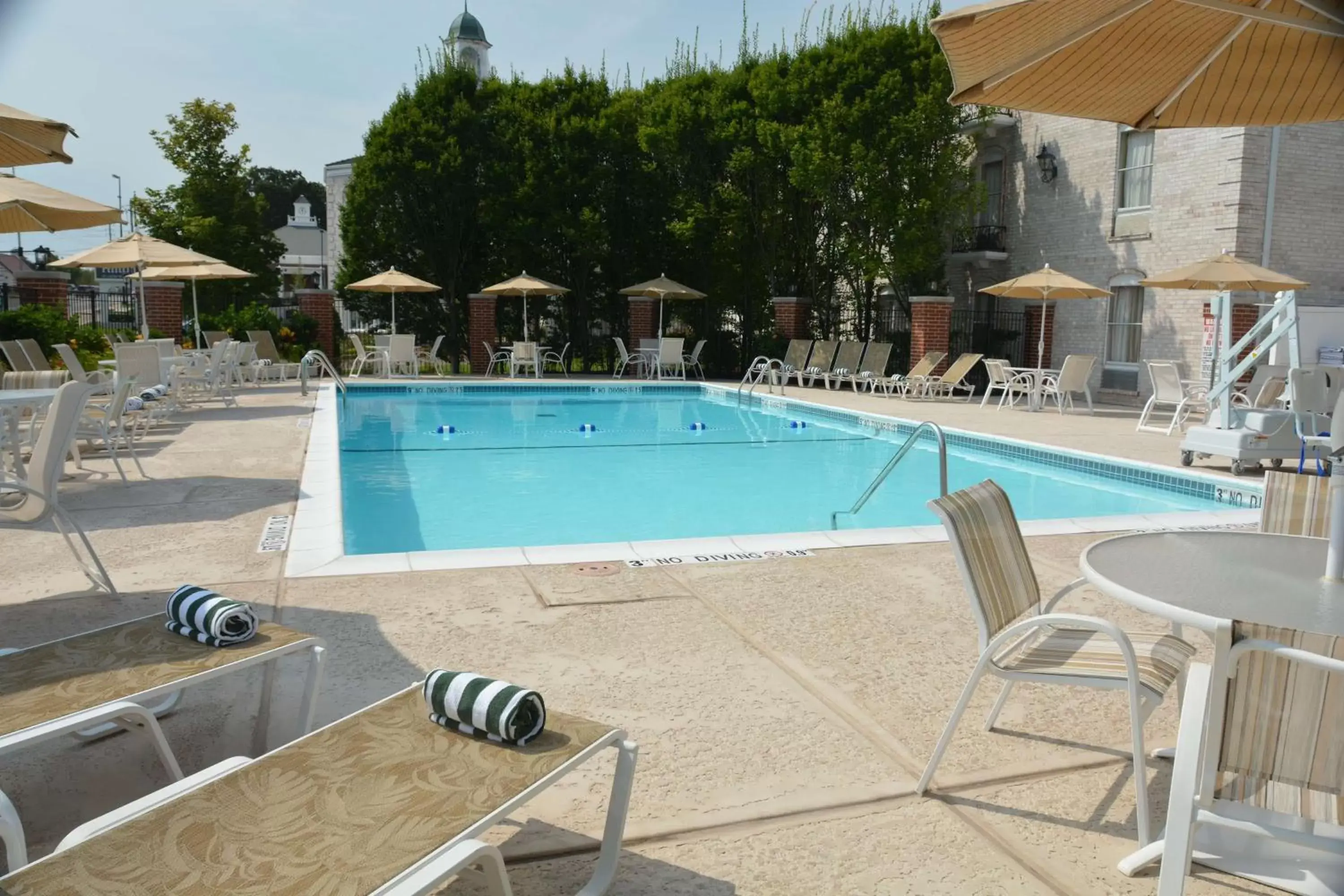 Pool view, Swimming Pool in Hilton St. Louis Frontenac