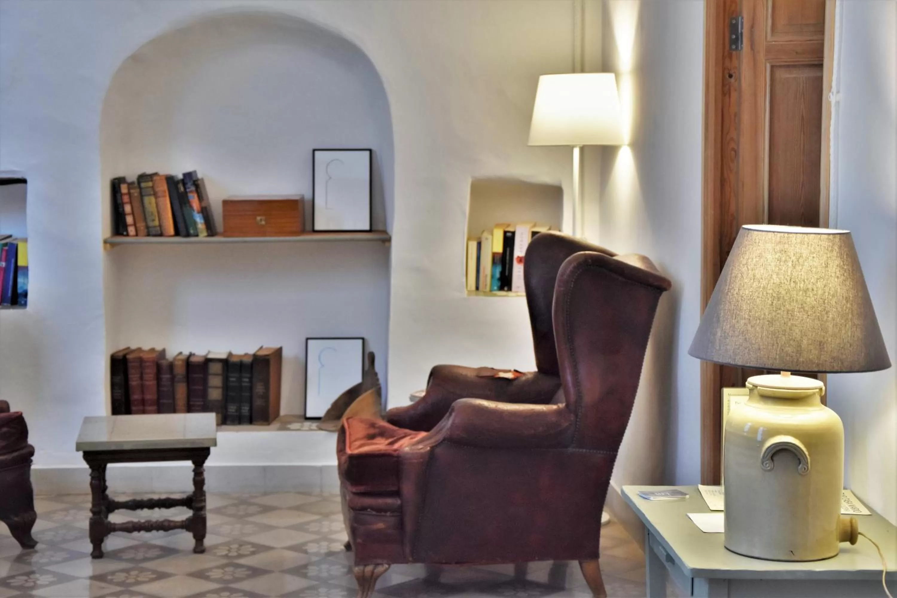 Seating area in Casa Almara