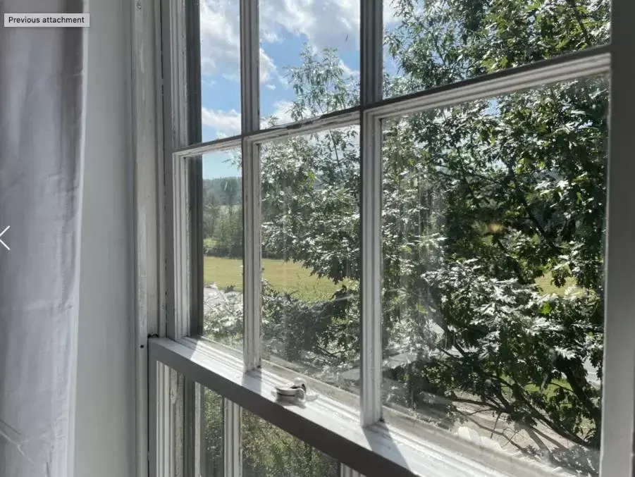 Garden view, View in Stone Hearth Inn and Eatery