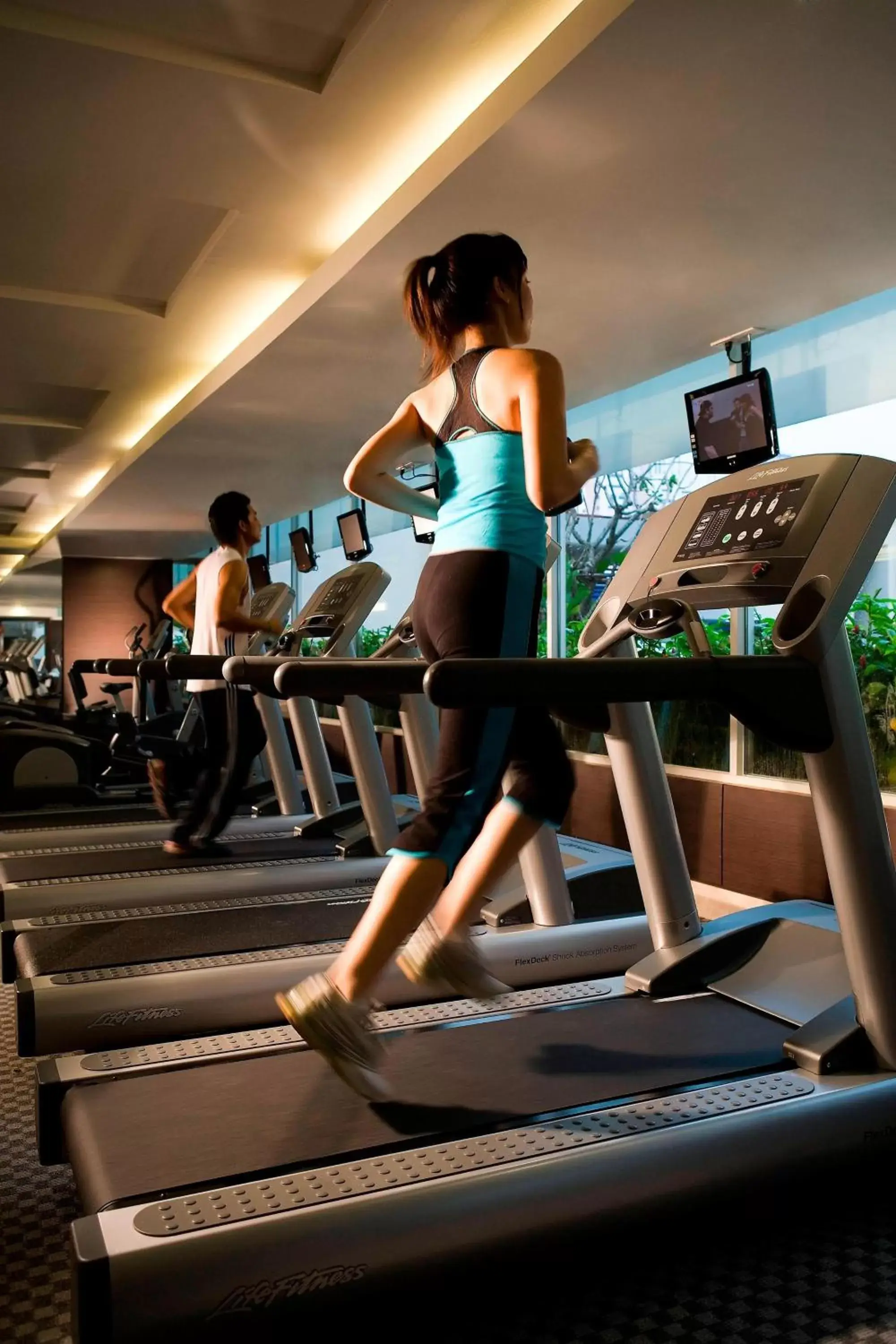 Fitness centre/facilities, Fitness Center/Facilities in Courtyard by Marriott Bangkok