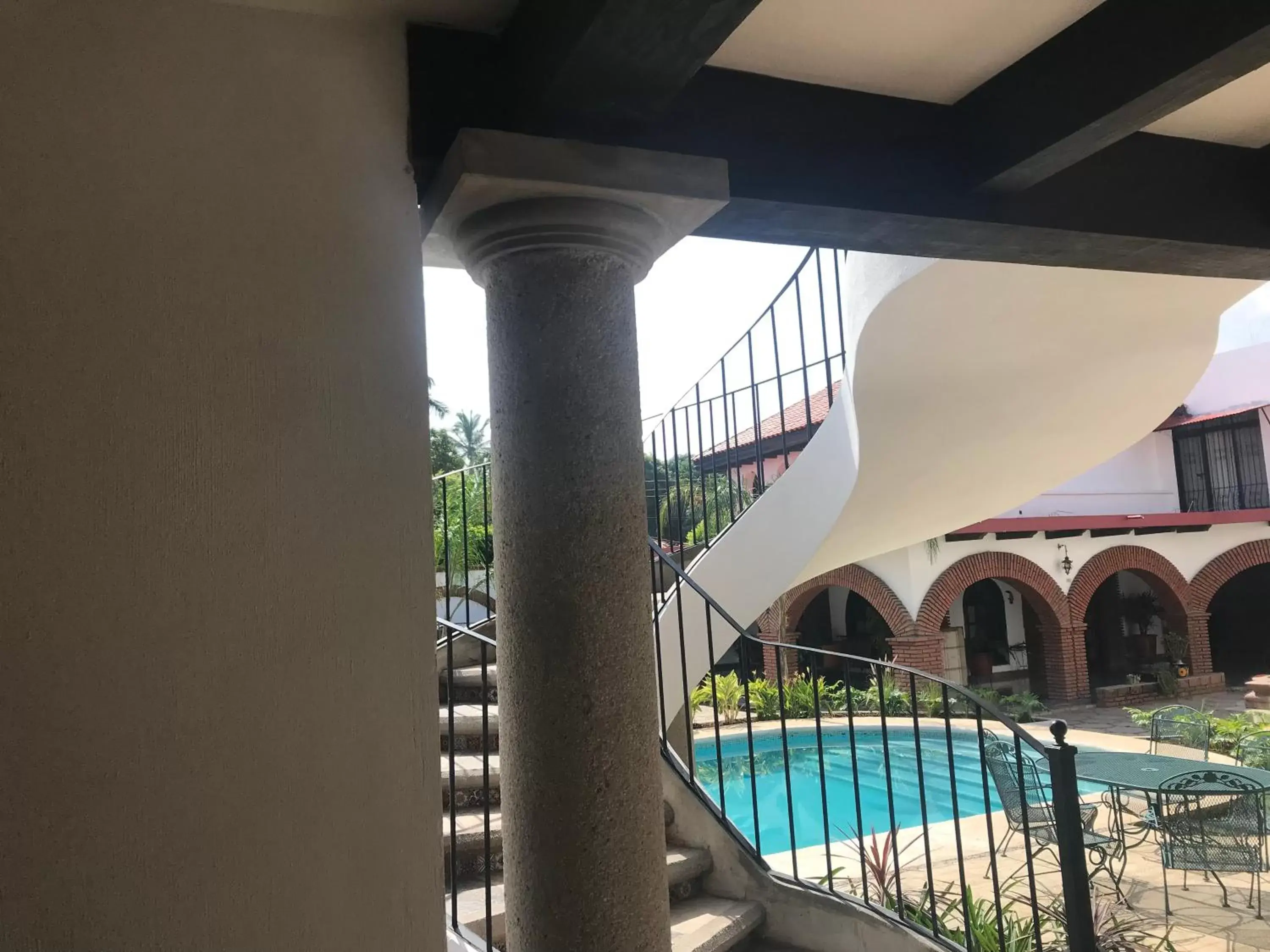Pool View in Hotel Casa del Agua