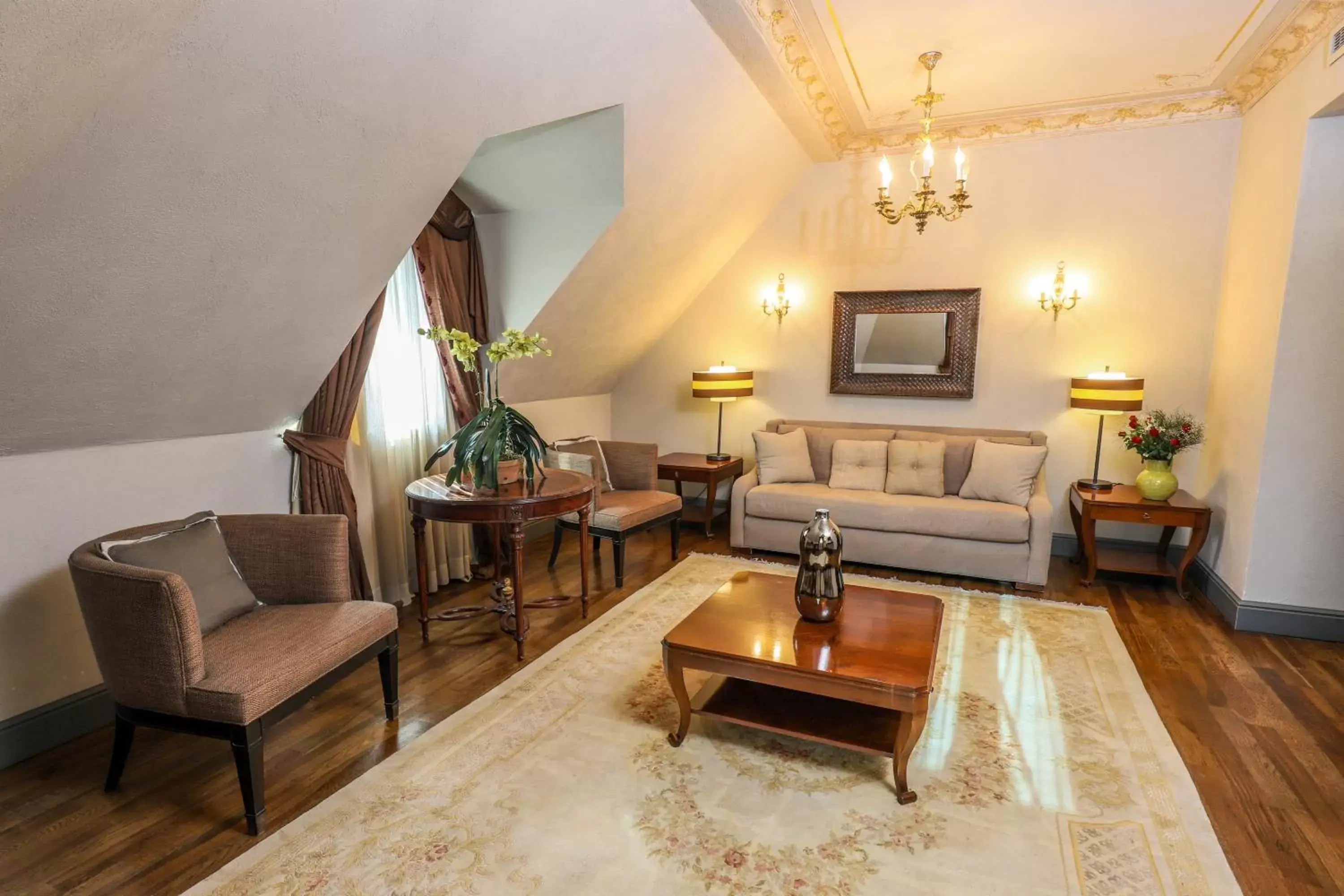 Living room, Seating Area in Palazzo Donizetti Hotel - Special Class