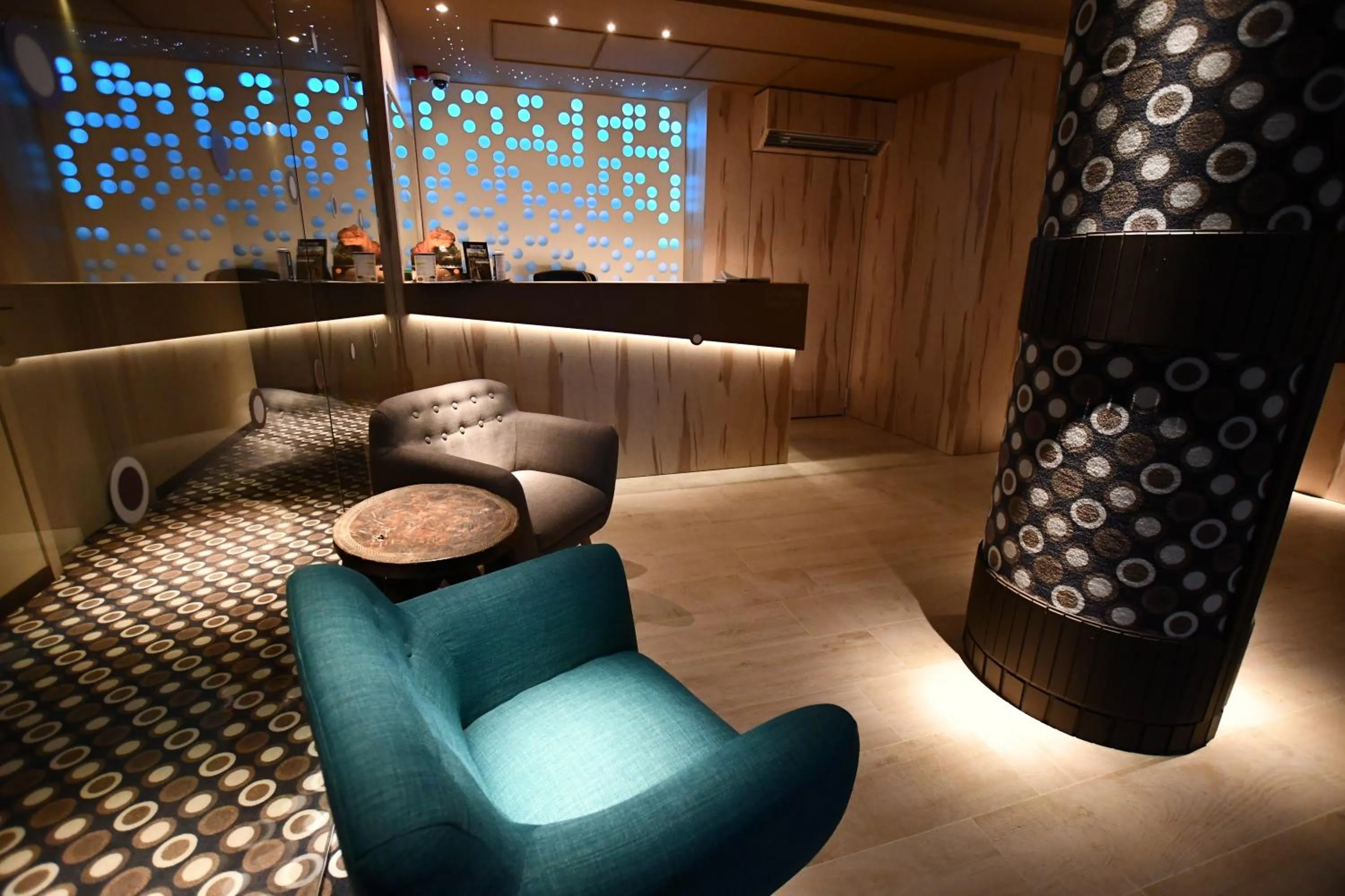 Lobby or reception in Hotel Oriente