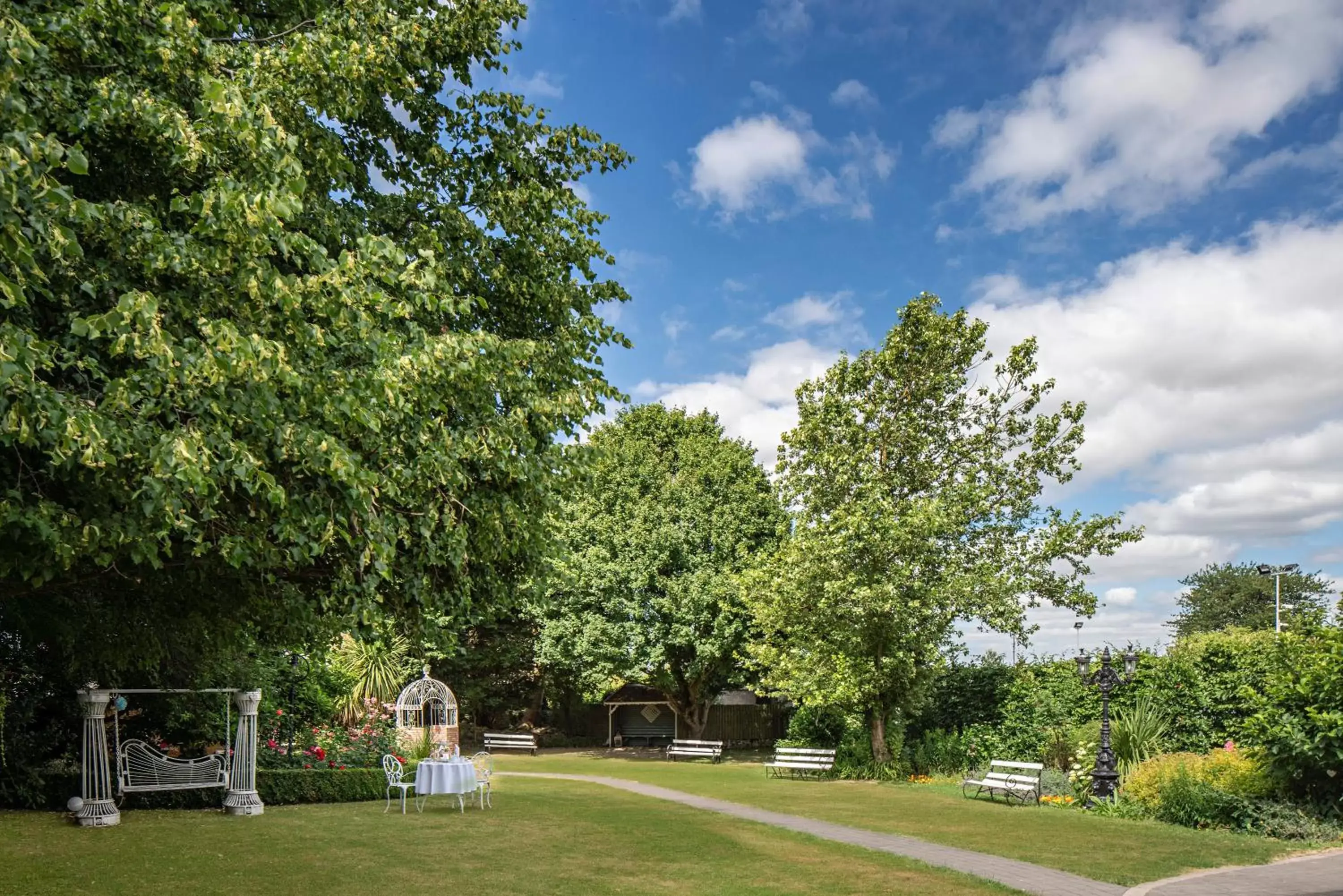 Garden in Headfort Arms Hotel