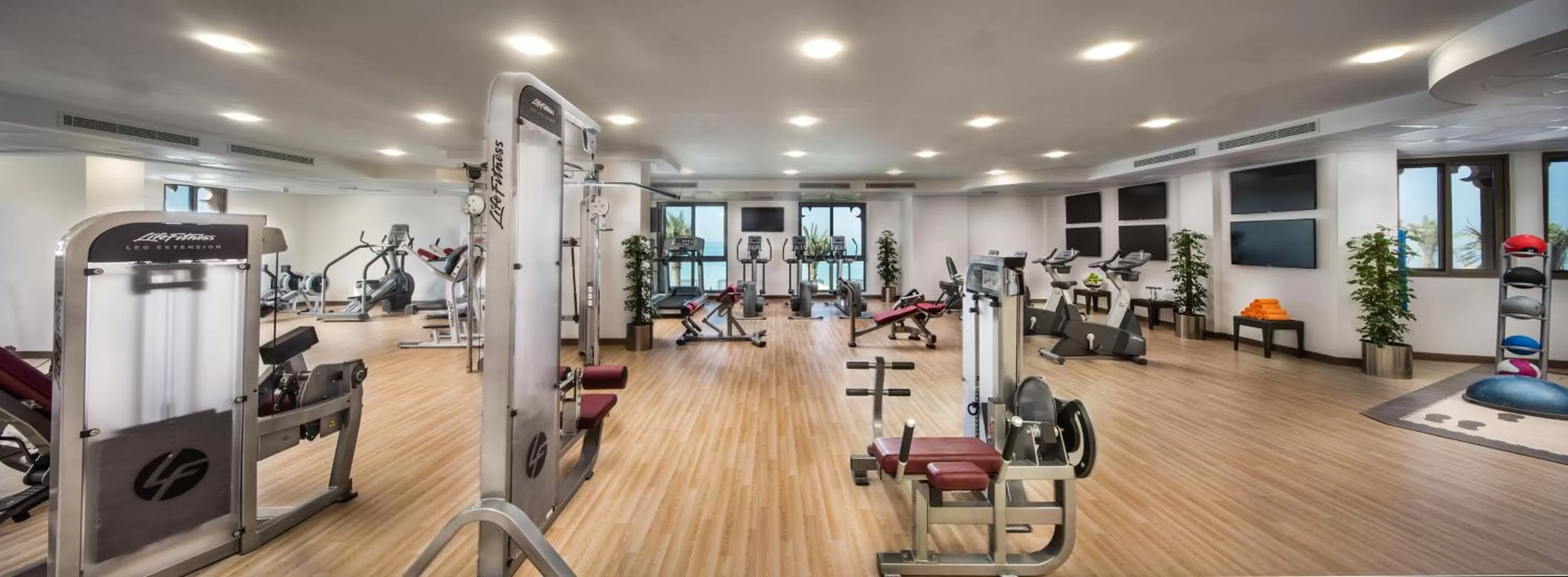 Fitness centre/facilities in Bahi Ajman Palace Hotel