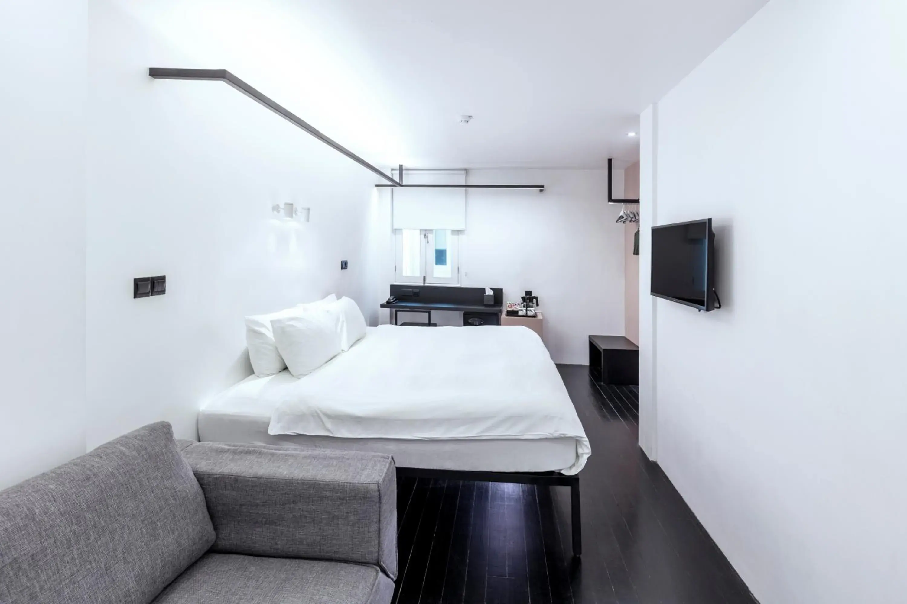 Bedroom, Bed in Hotel Mono Bedroom, Bed in Hotel Mono