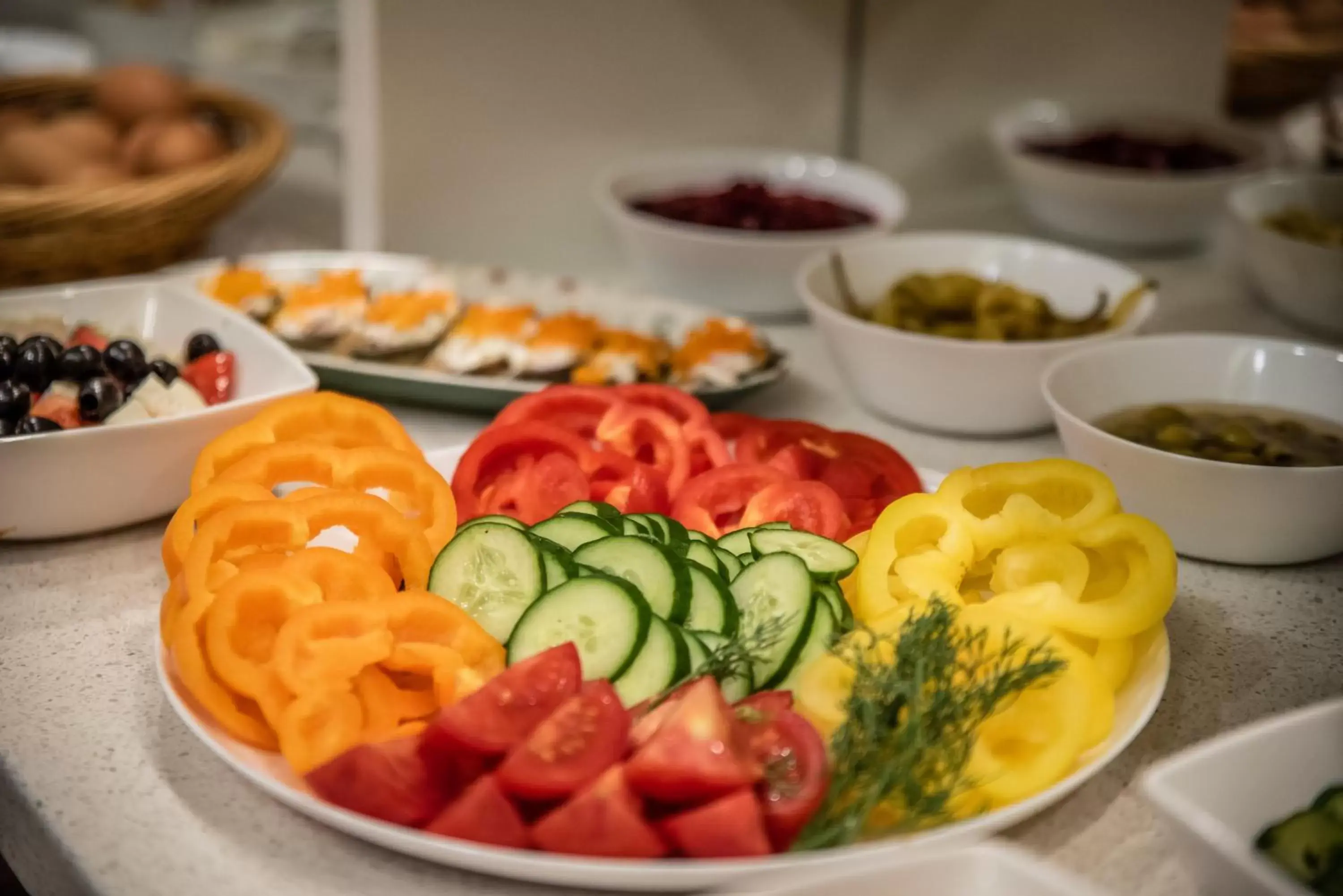 Buffet breakfast in Hotel Brixen