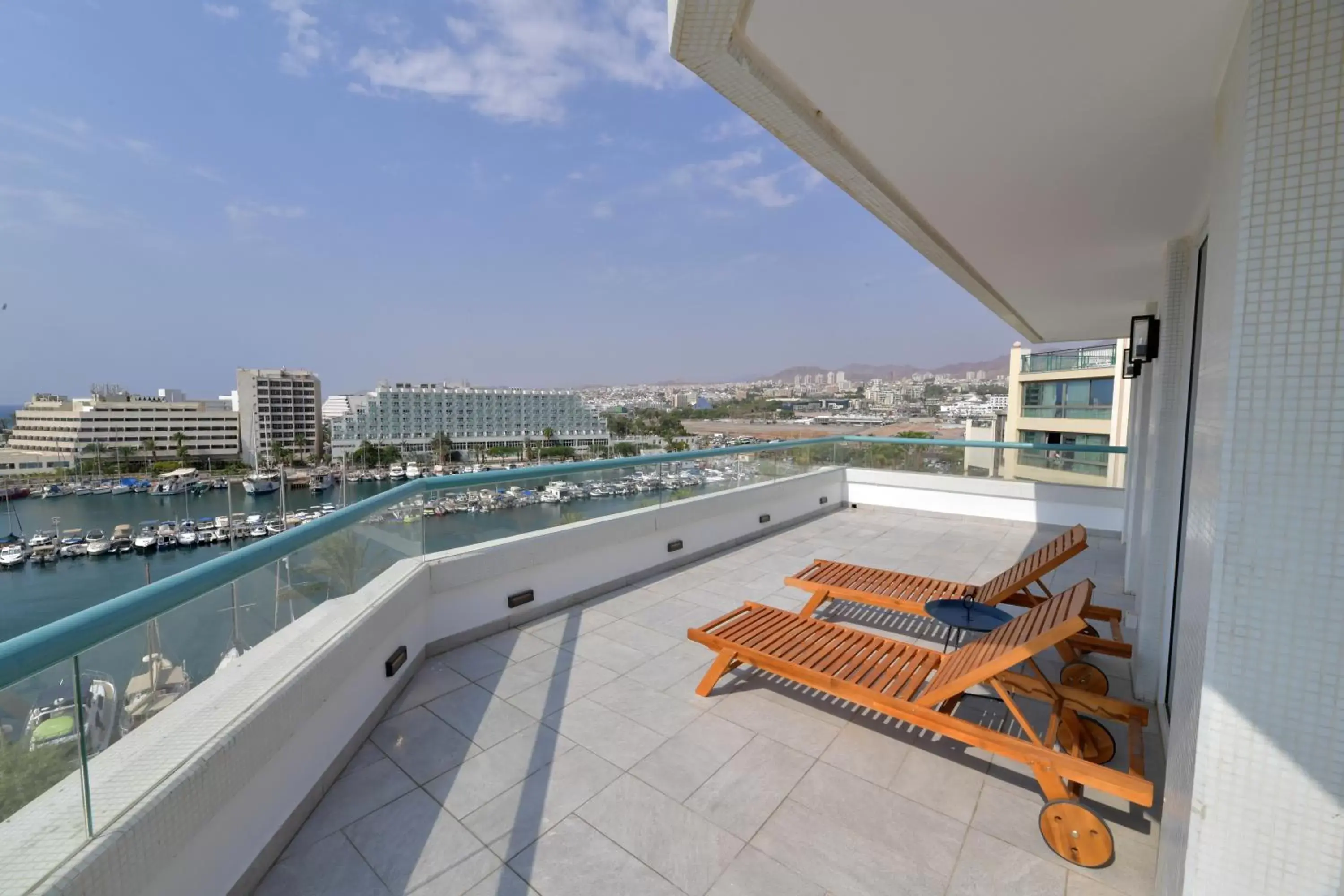 View (from property/room), Balcony/Terrace in Vert Hotel Eilat by AFI Hotels