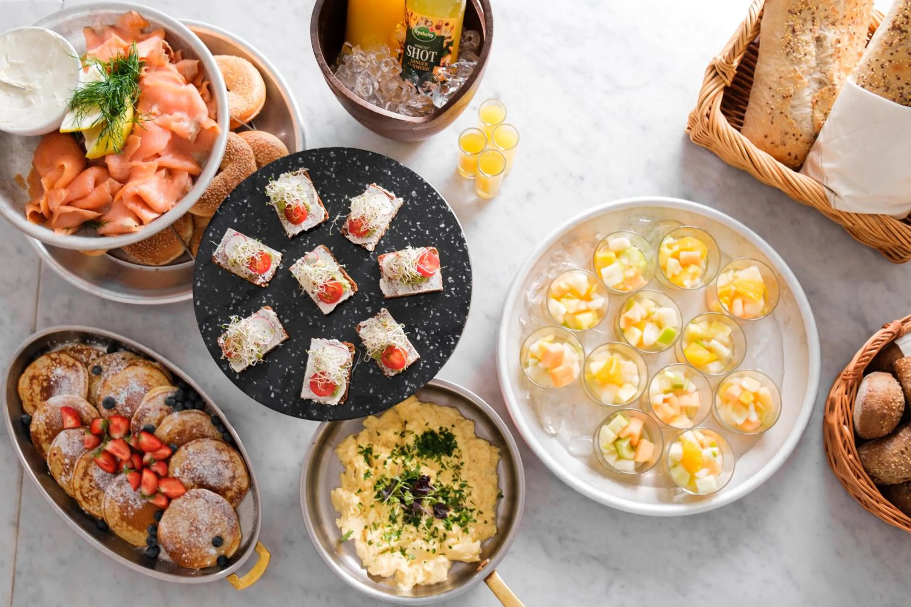 Breakfast in Welcome Hotel Barkarby