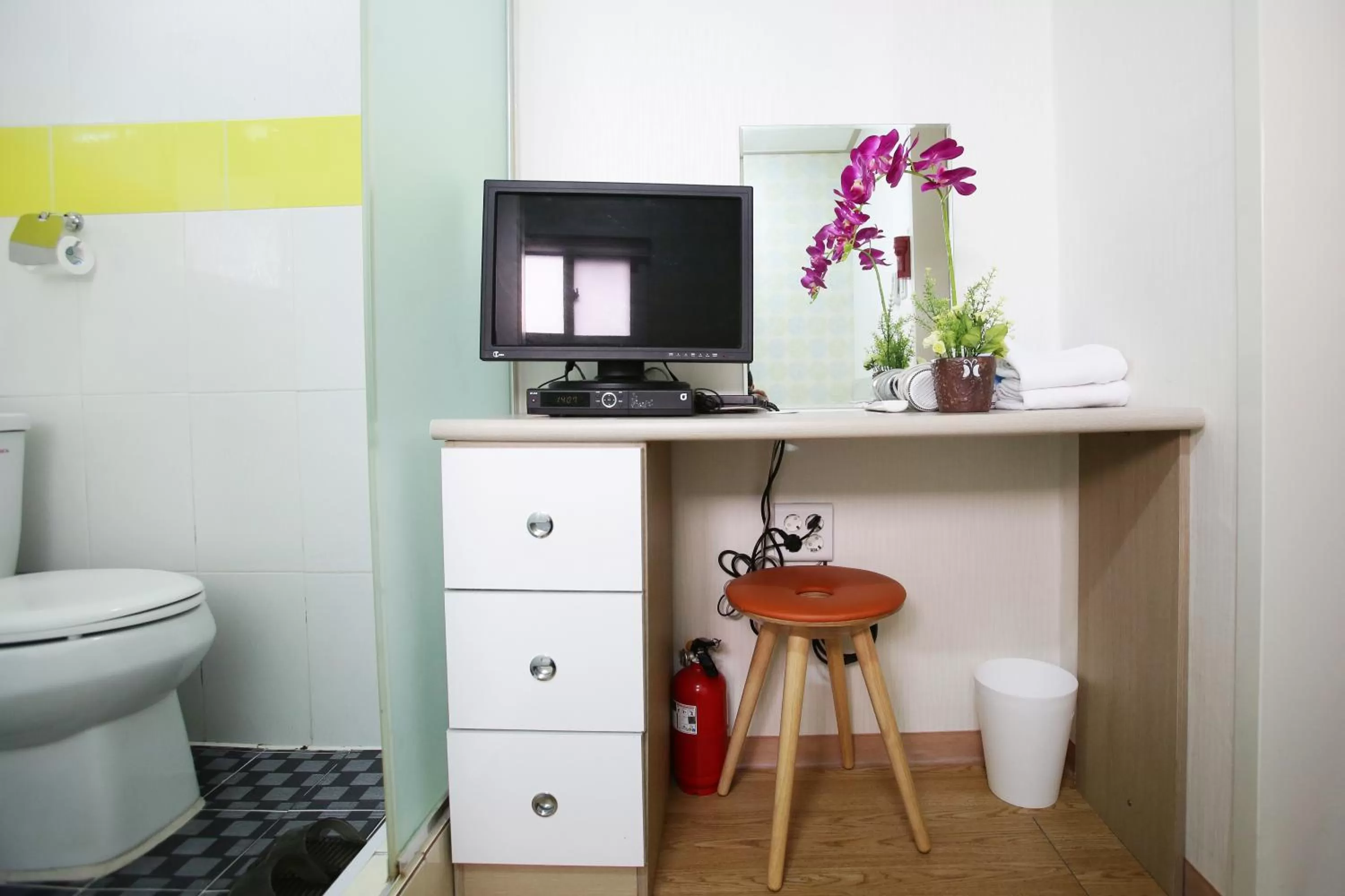 Decorative detail, TV/Entertainment Center in K-POP Residence Myeongdong 1