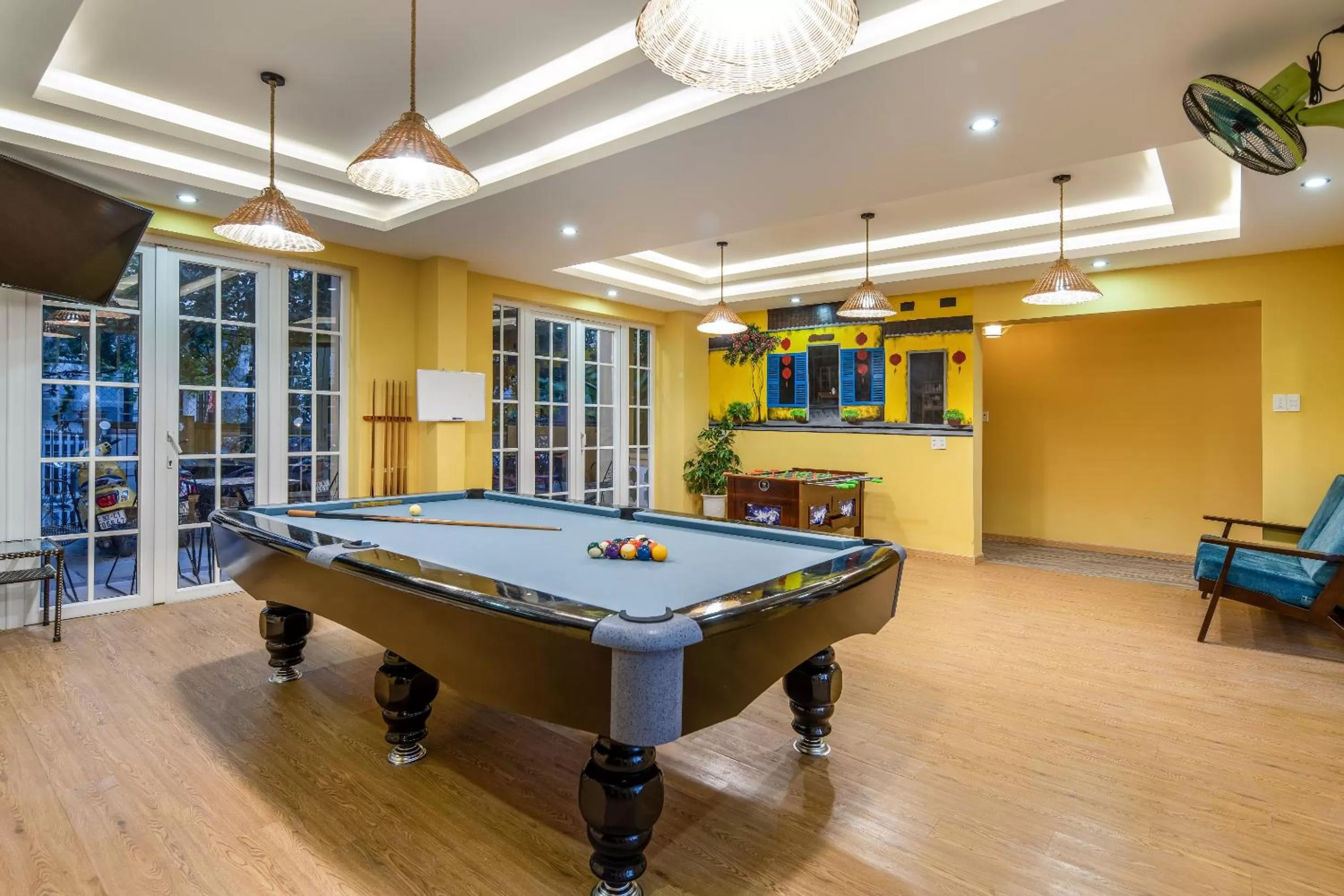Billiard, Billiards in TRIPLE Riverside Villa Hotel HoiAn