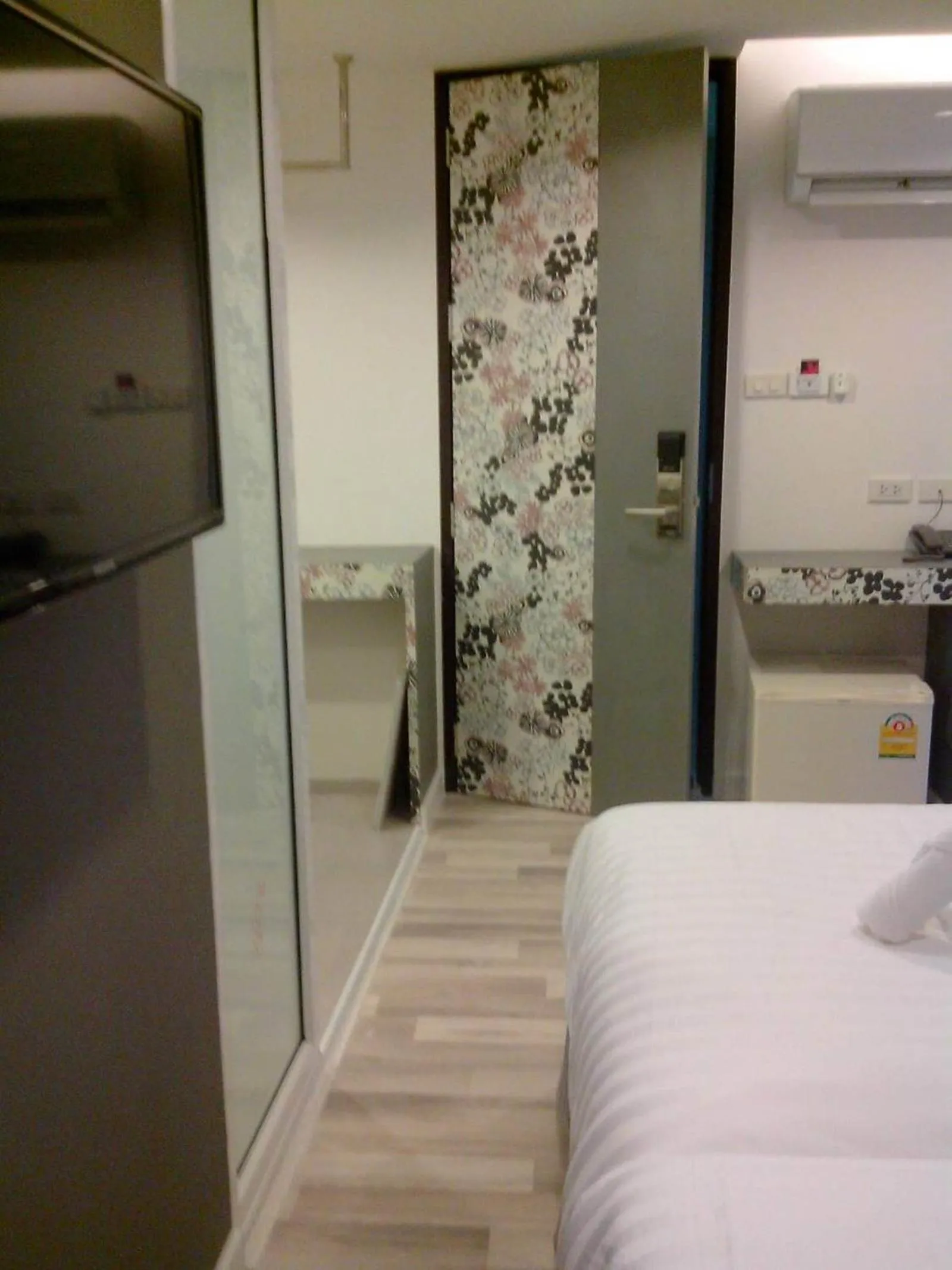 Decorative detail, Bed in Nantra Ploenchit hotel