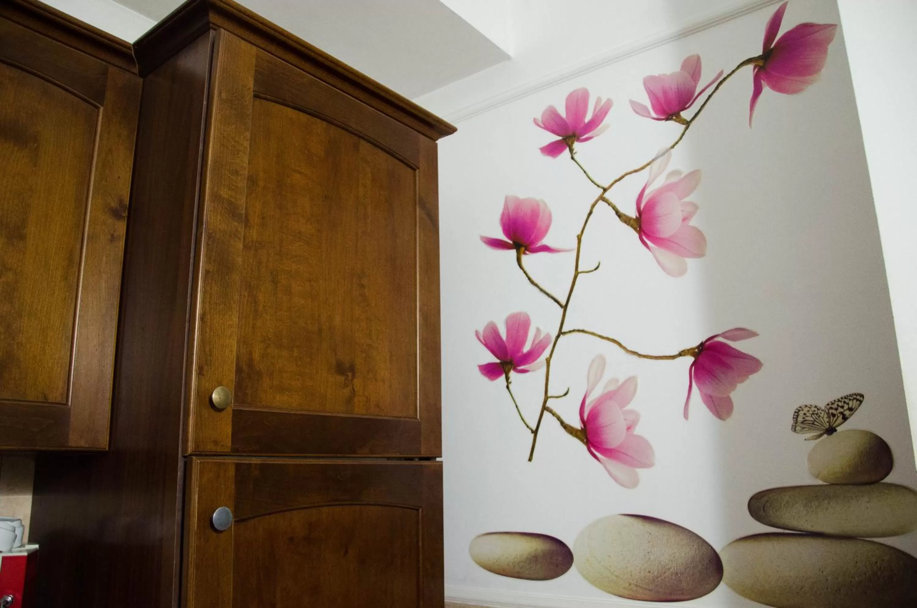 Communal kitchen in Annette B&B