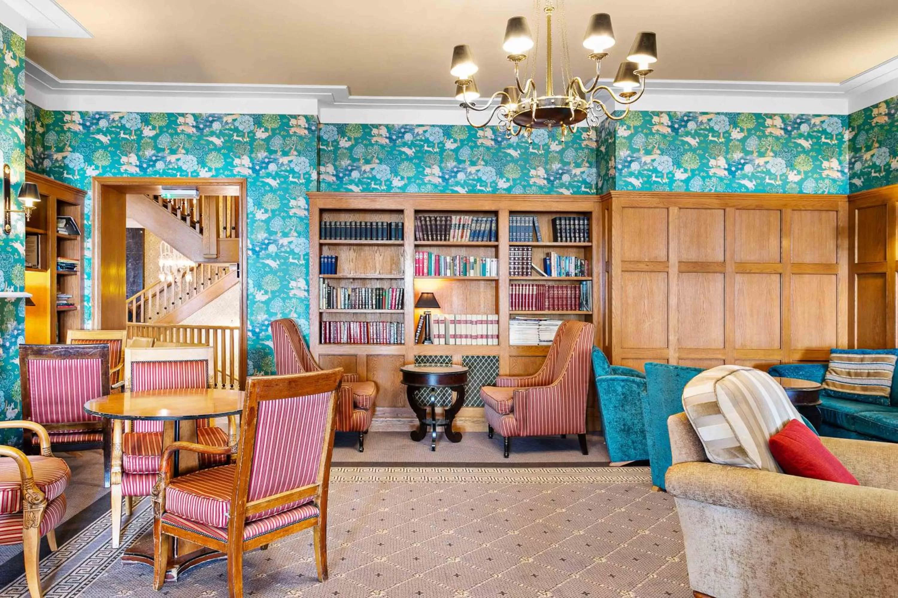 Library in The Grand Hotel