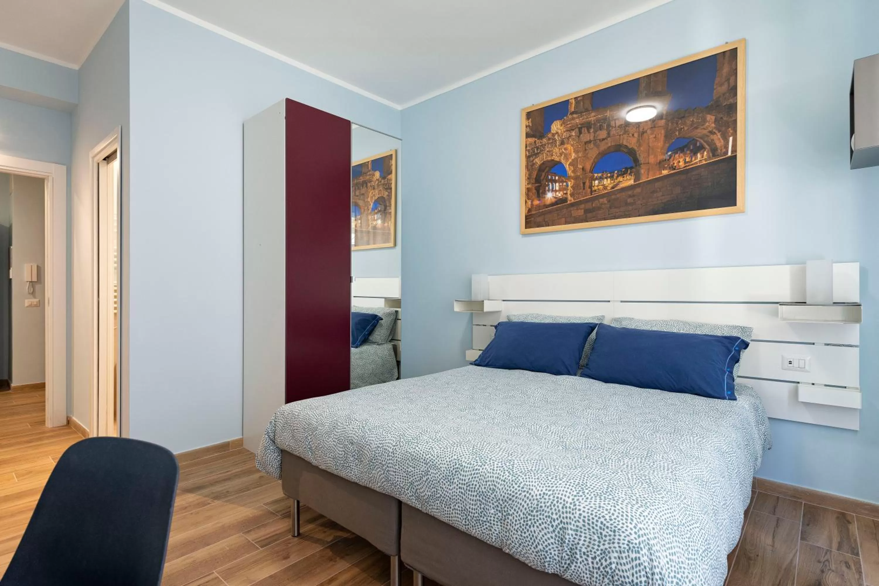 Bedroom, Bed in RomeCookSea Guesthouse Affittacamere