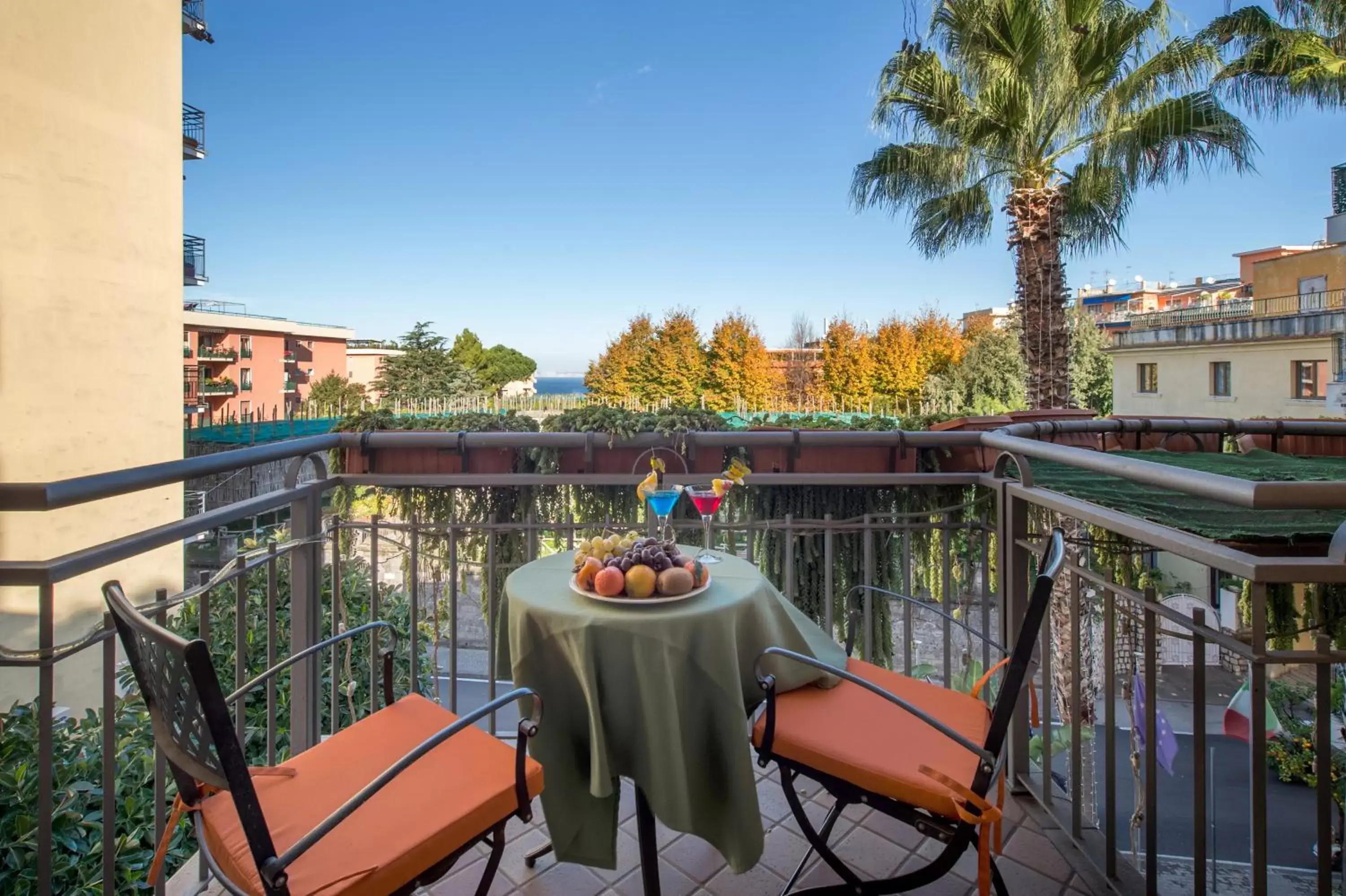 Balcony/Terrace in Hotel Michelangelo