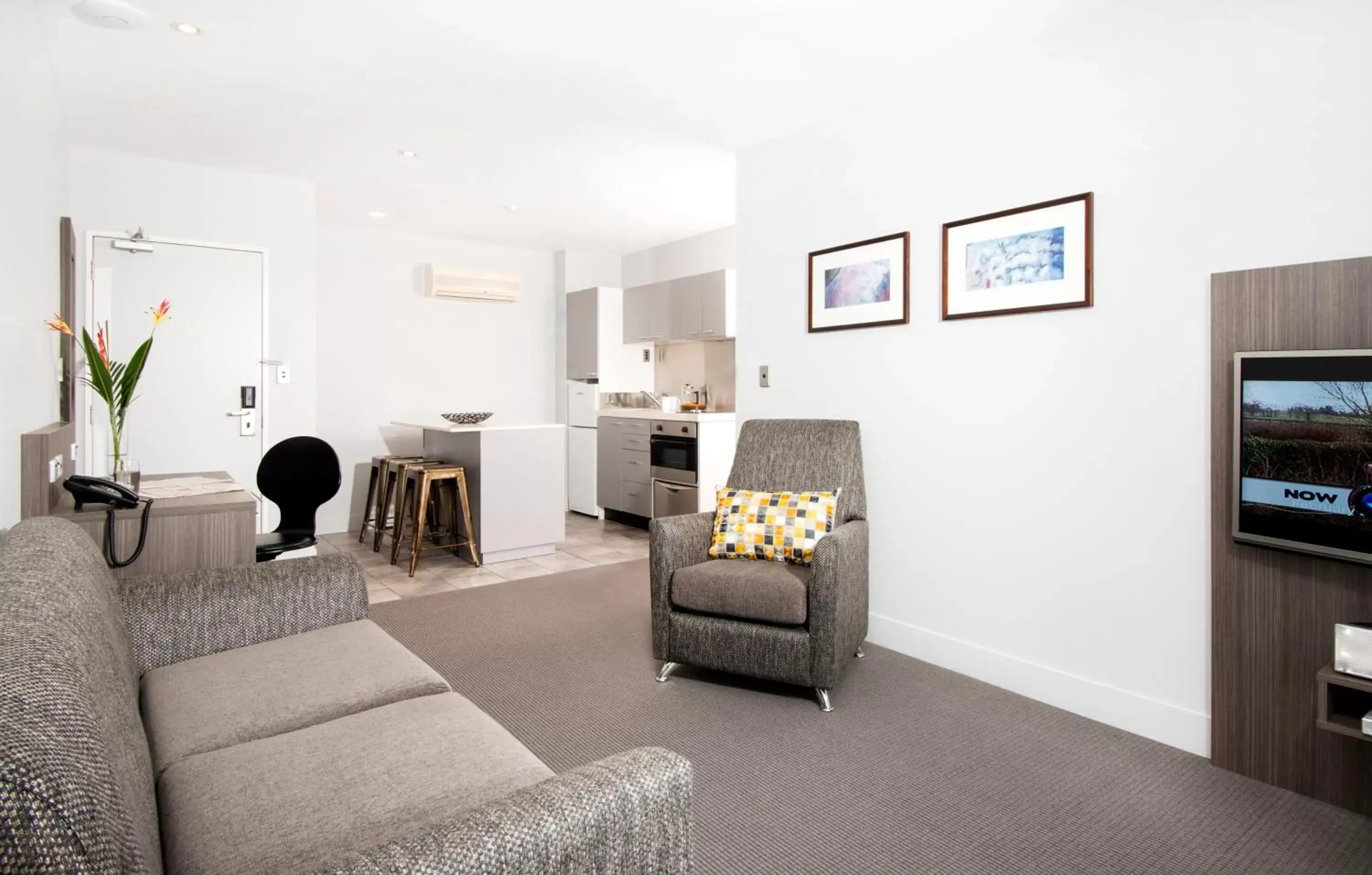 Photo of the whole room, Seating Area in Quest Newmarket Serviced Apartments