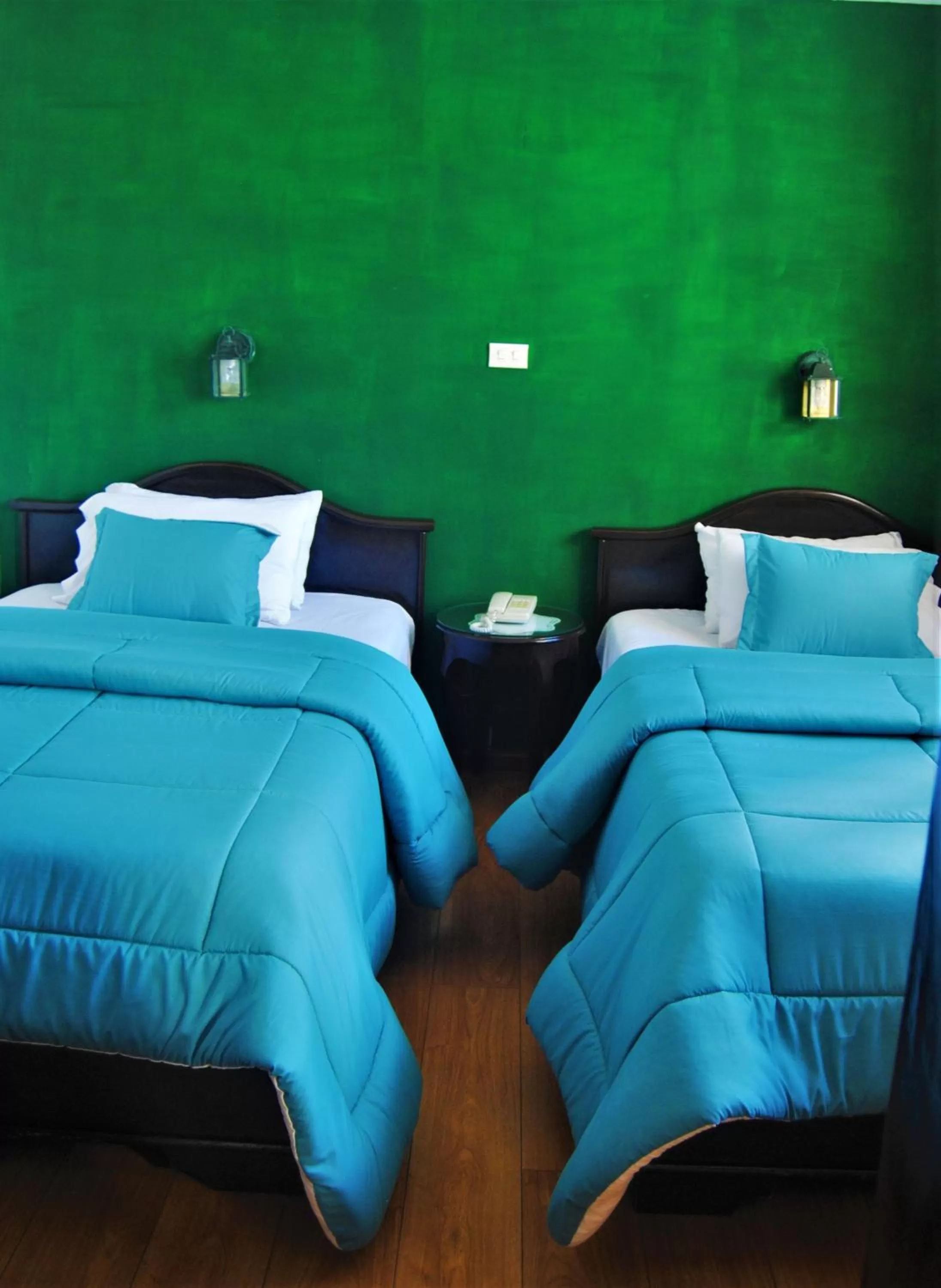 Bed in Ikala Quito Boutique Hotel