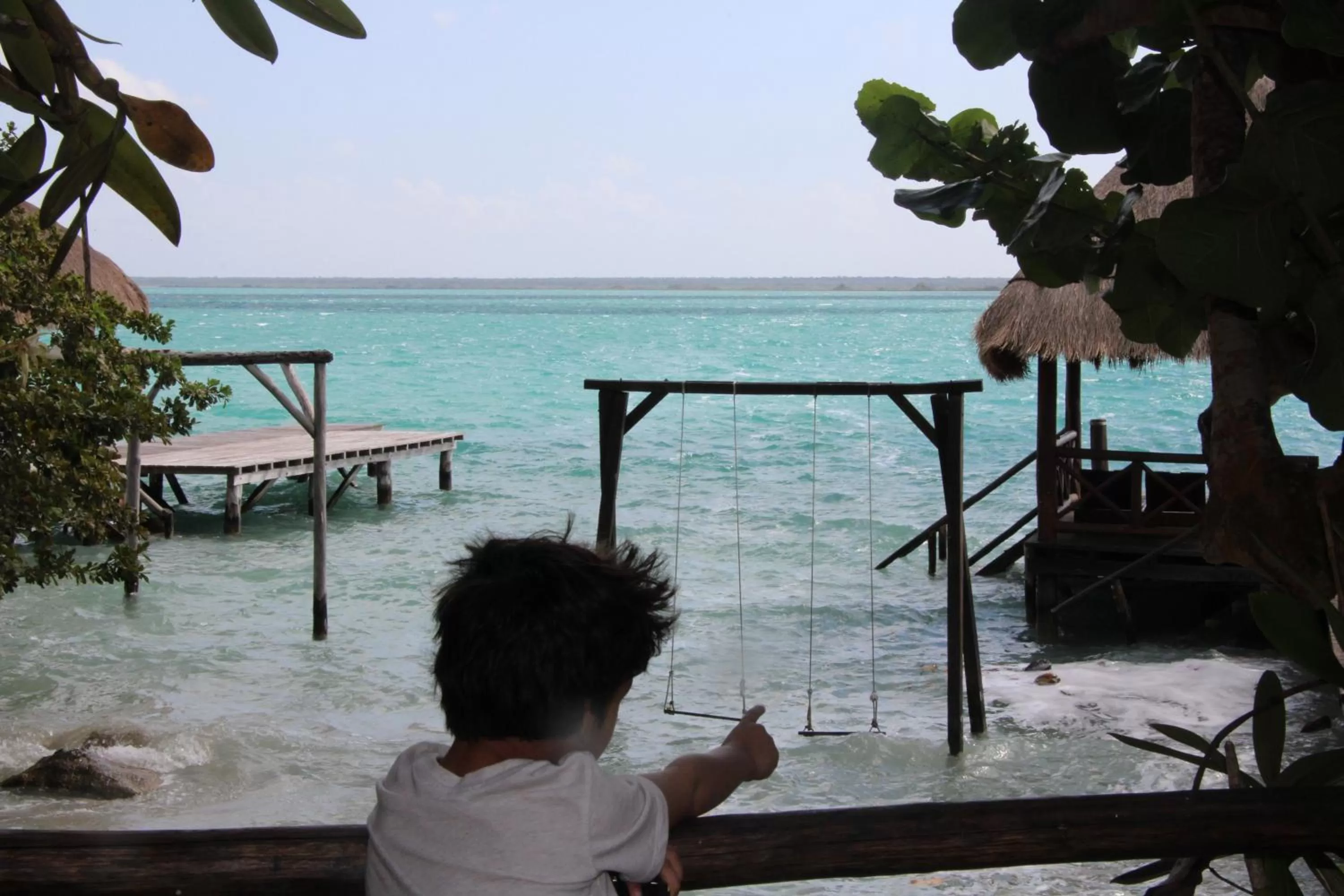 Sea view in Hotel Boutique Las Nubes Bacalar