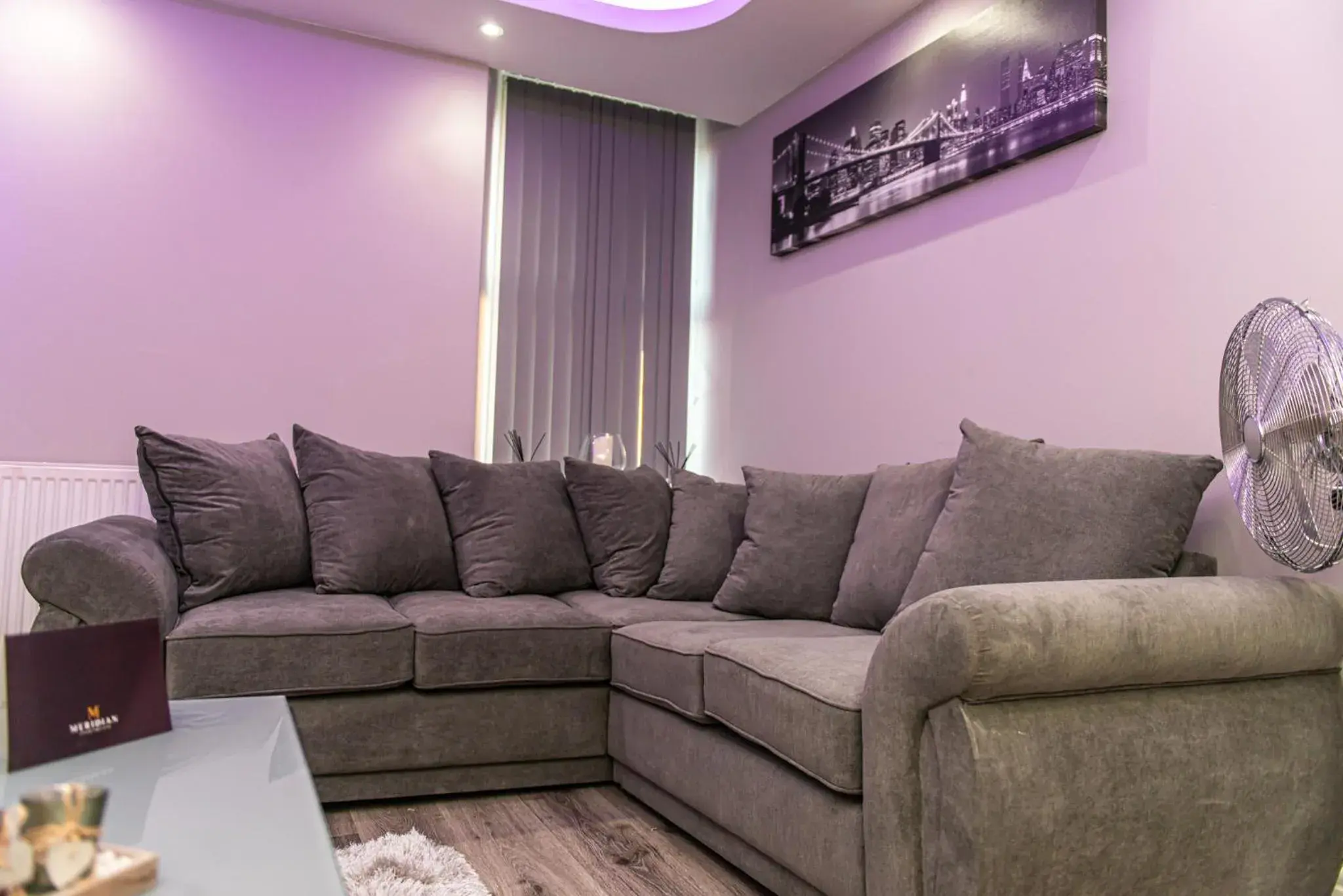 Seating Area in Meridian Serviced Apartments