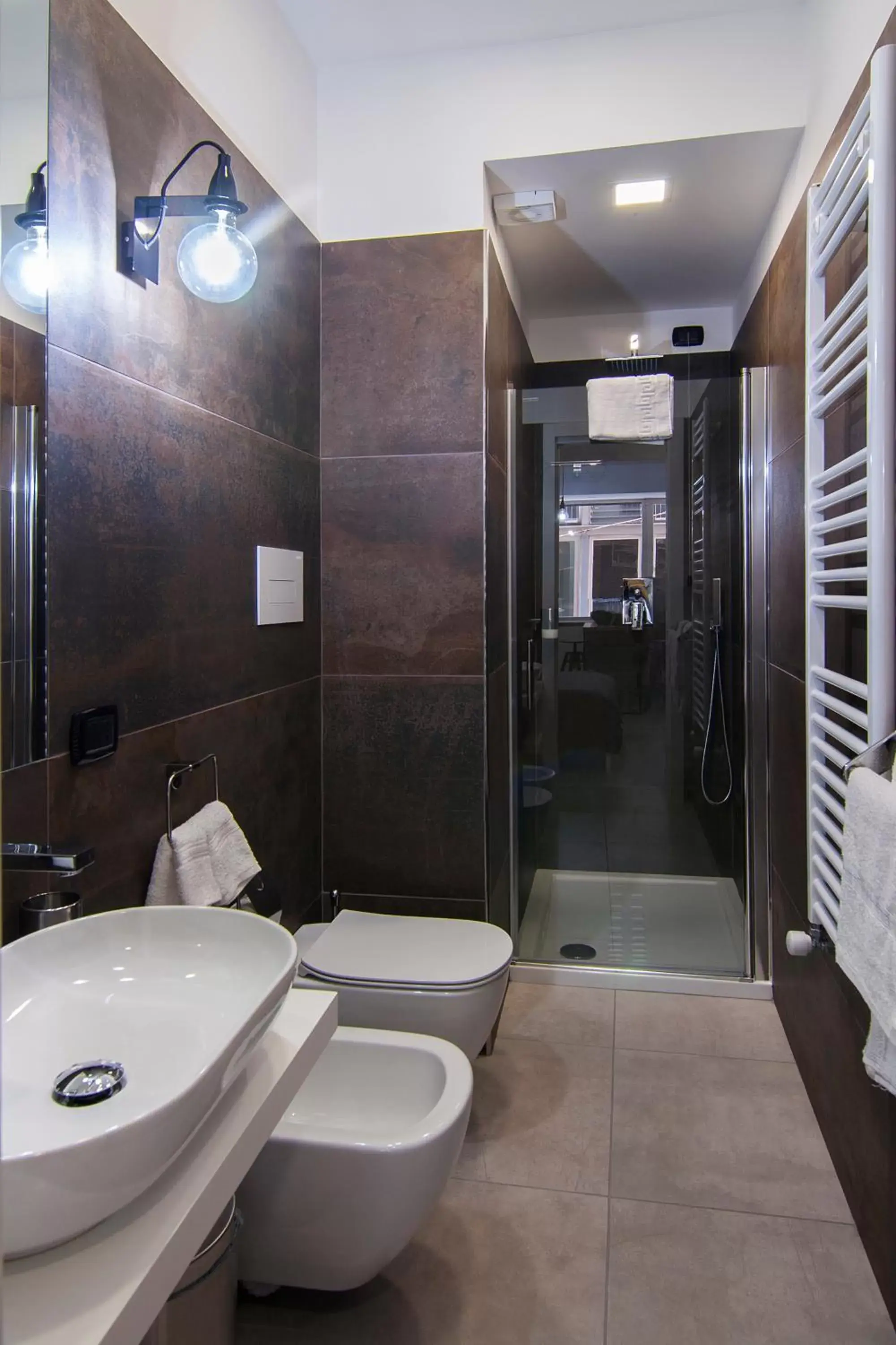 Shower, Bathroom in Relais Castel Nuovo