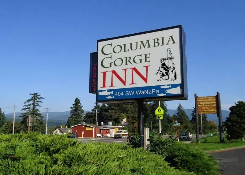 Property logo or sign in Columbia Gorge Inn