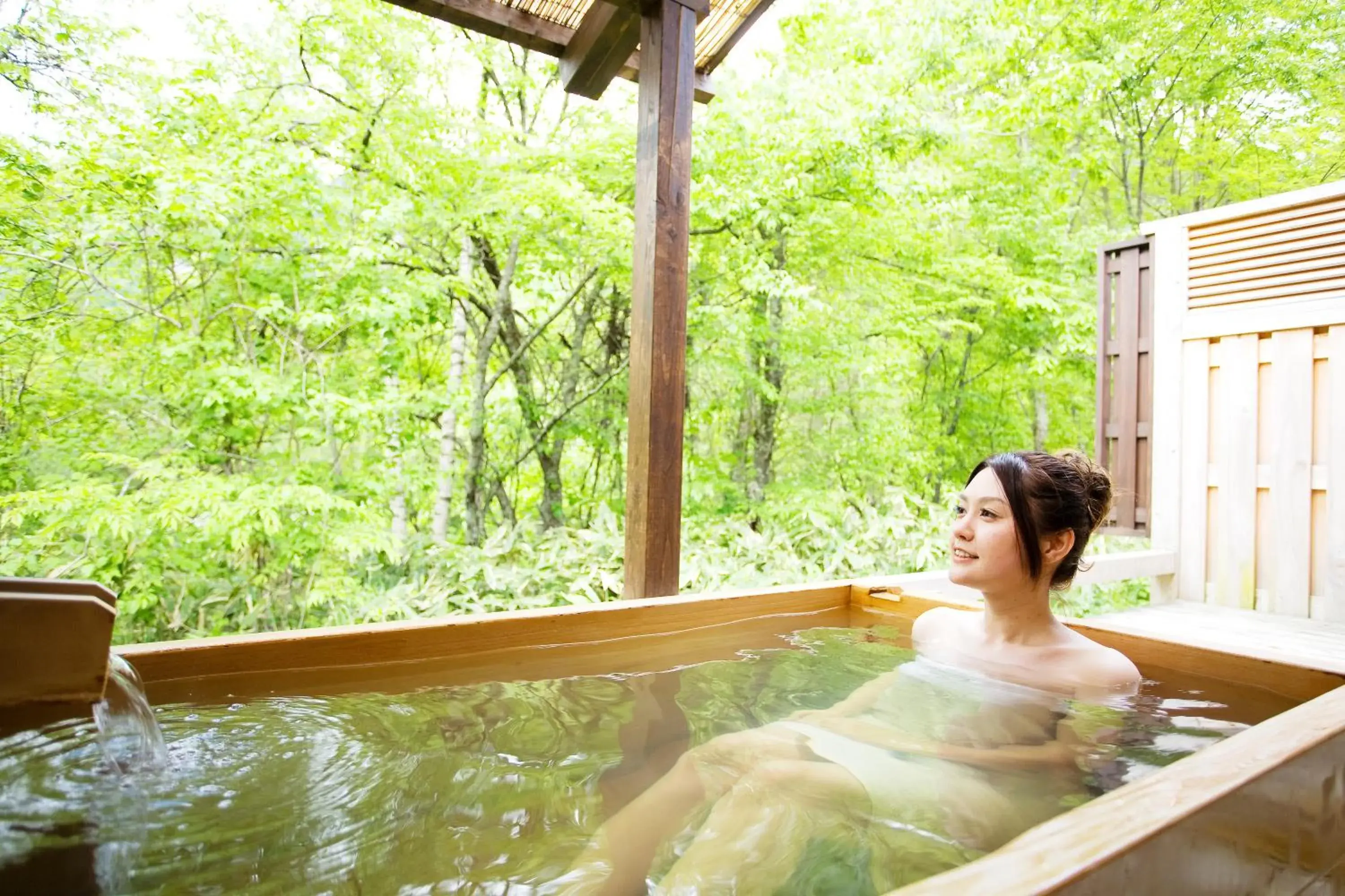 Garden view, Swimming Pool in Okuhida Hot spring Miyama Ouan