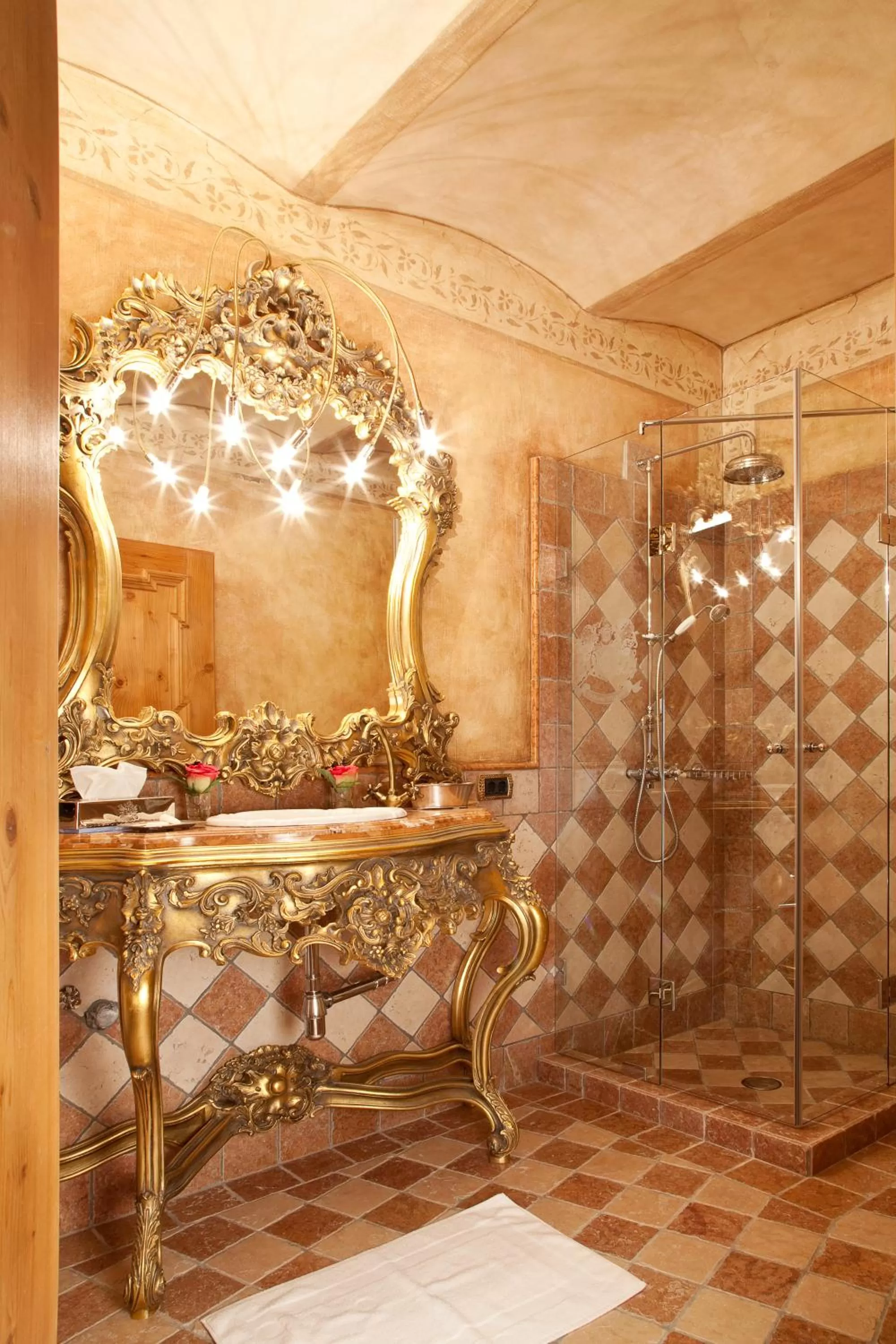 Bathroom in Schloss Matzen